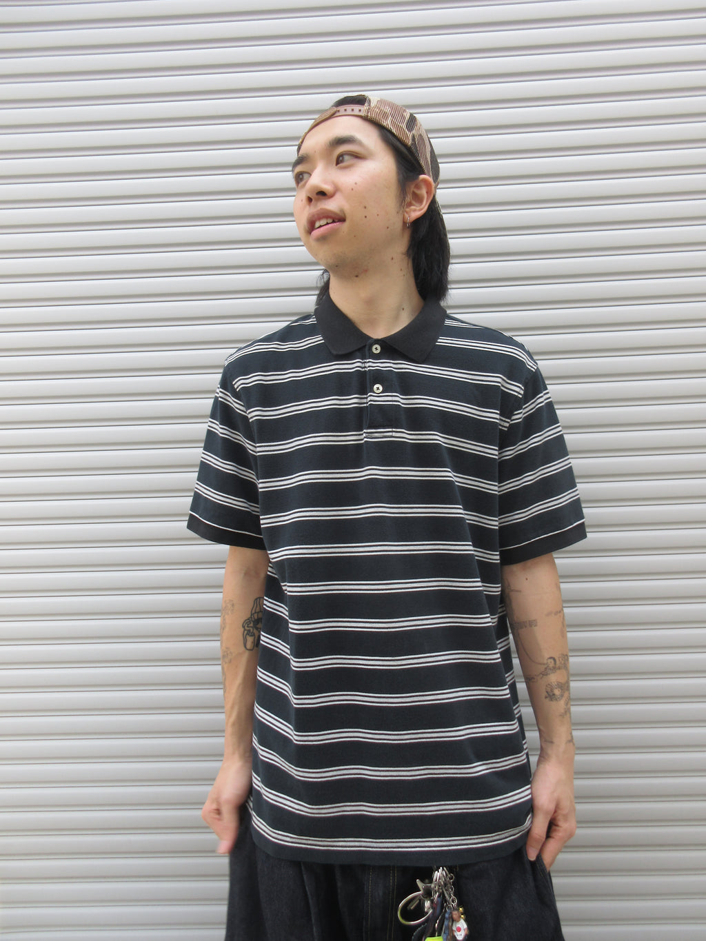 00s MERONA Border Polo Shirts