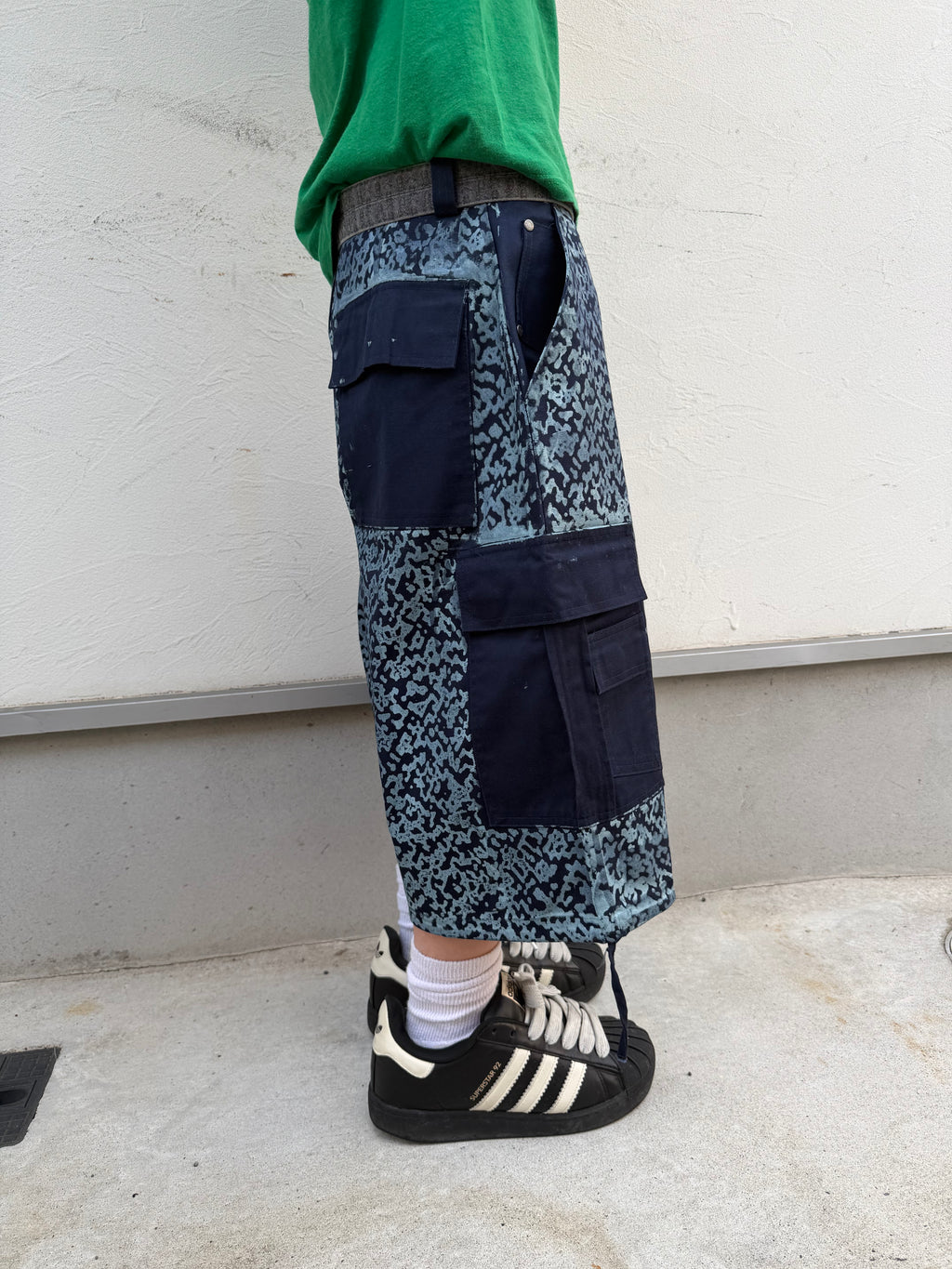 00s BTL × ANRGRNY Super Baggy Cargo Shorts
