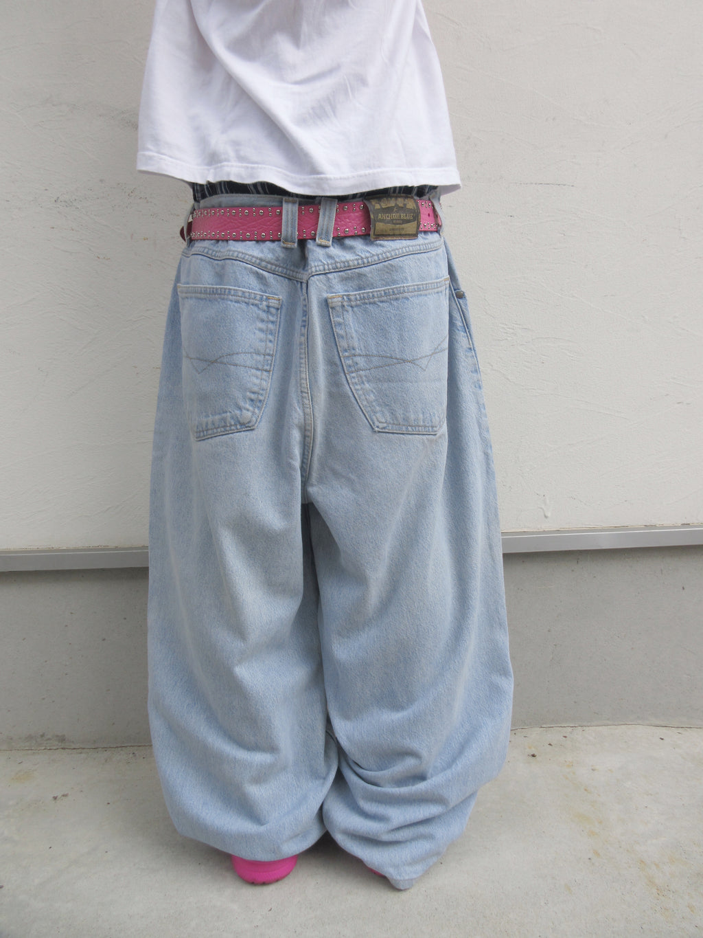 00s Anchor Blue BEYOND BAGGY Denim