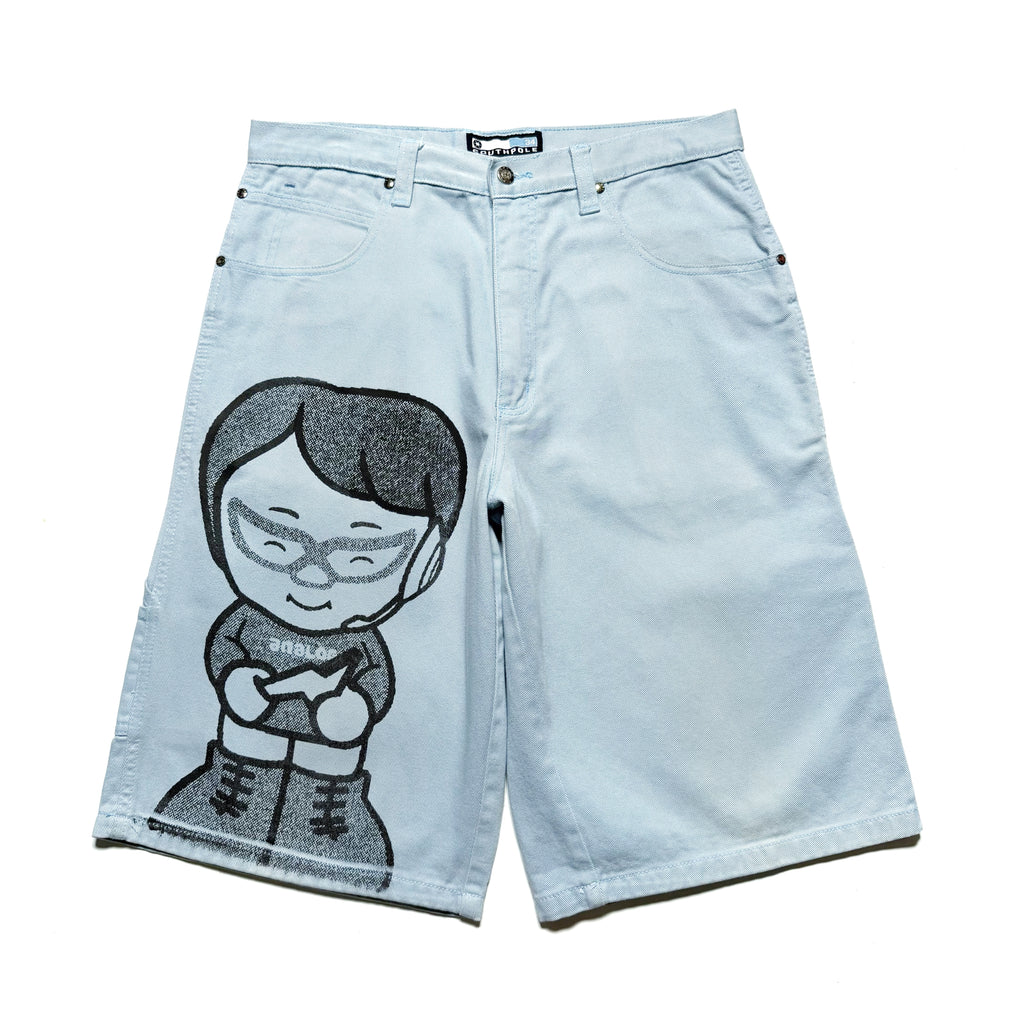 90~00s SOUTHPOLE × ANRGRNY Super Baggy Denim Shorts