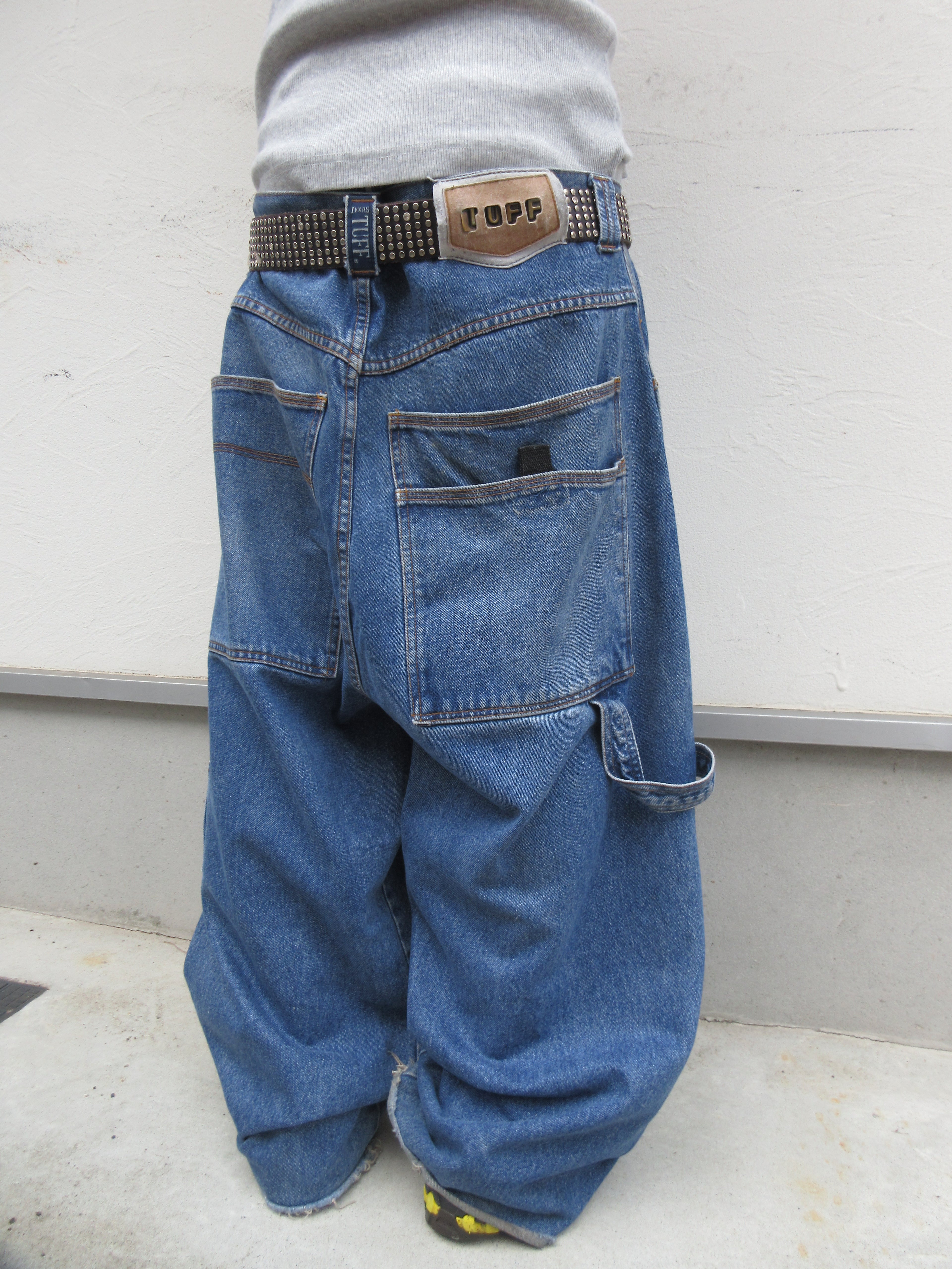 90~00s TUFF JEANS Baggy Denim