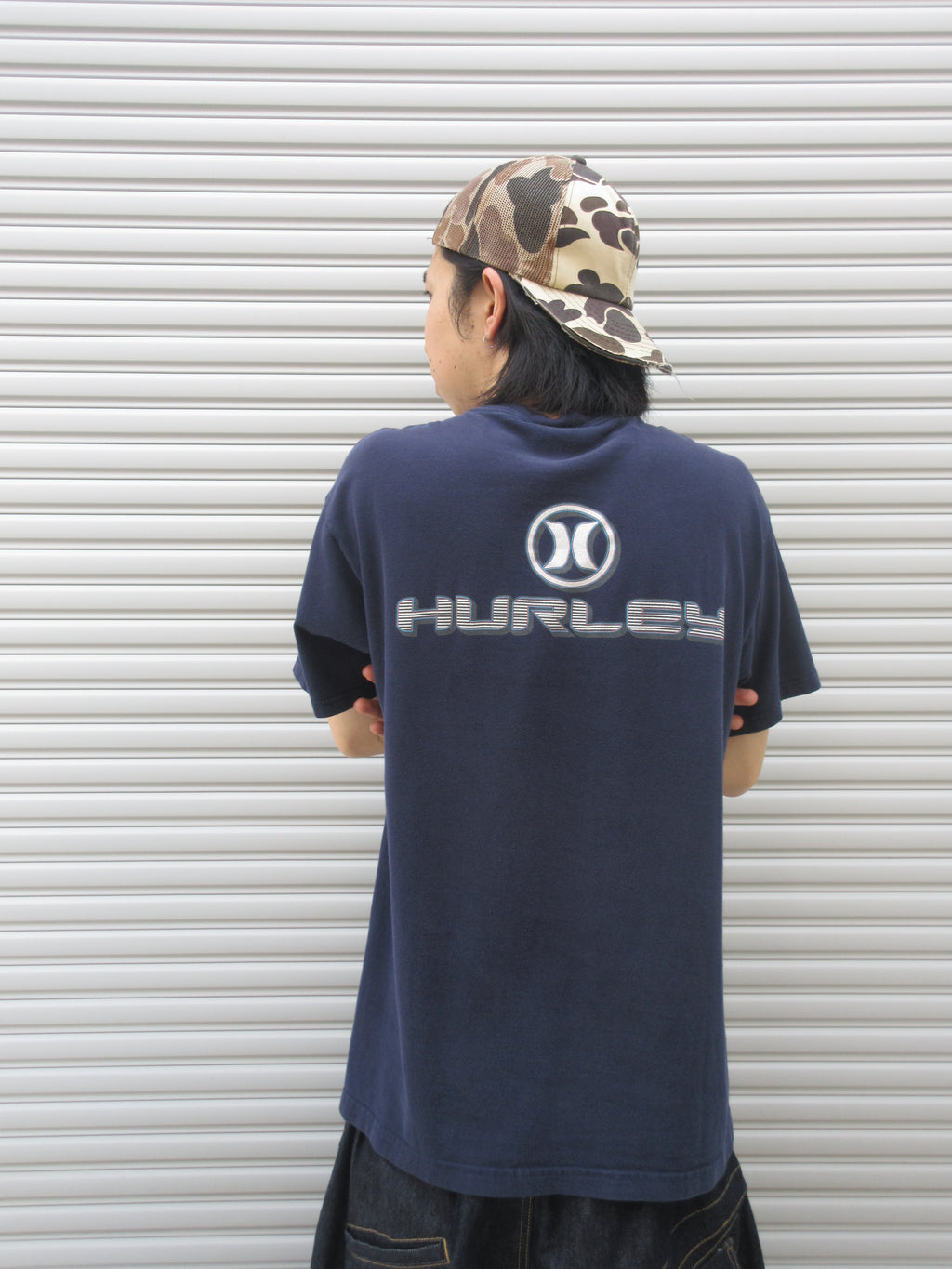 90~00s HURLEY Graphic Logo Tee