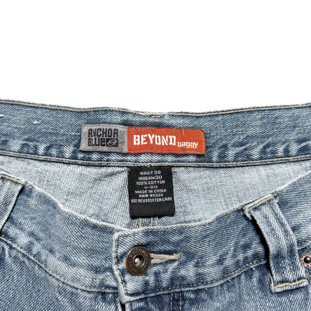 00s Anchor Blue BEYOND BAGGY Denim