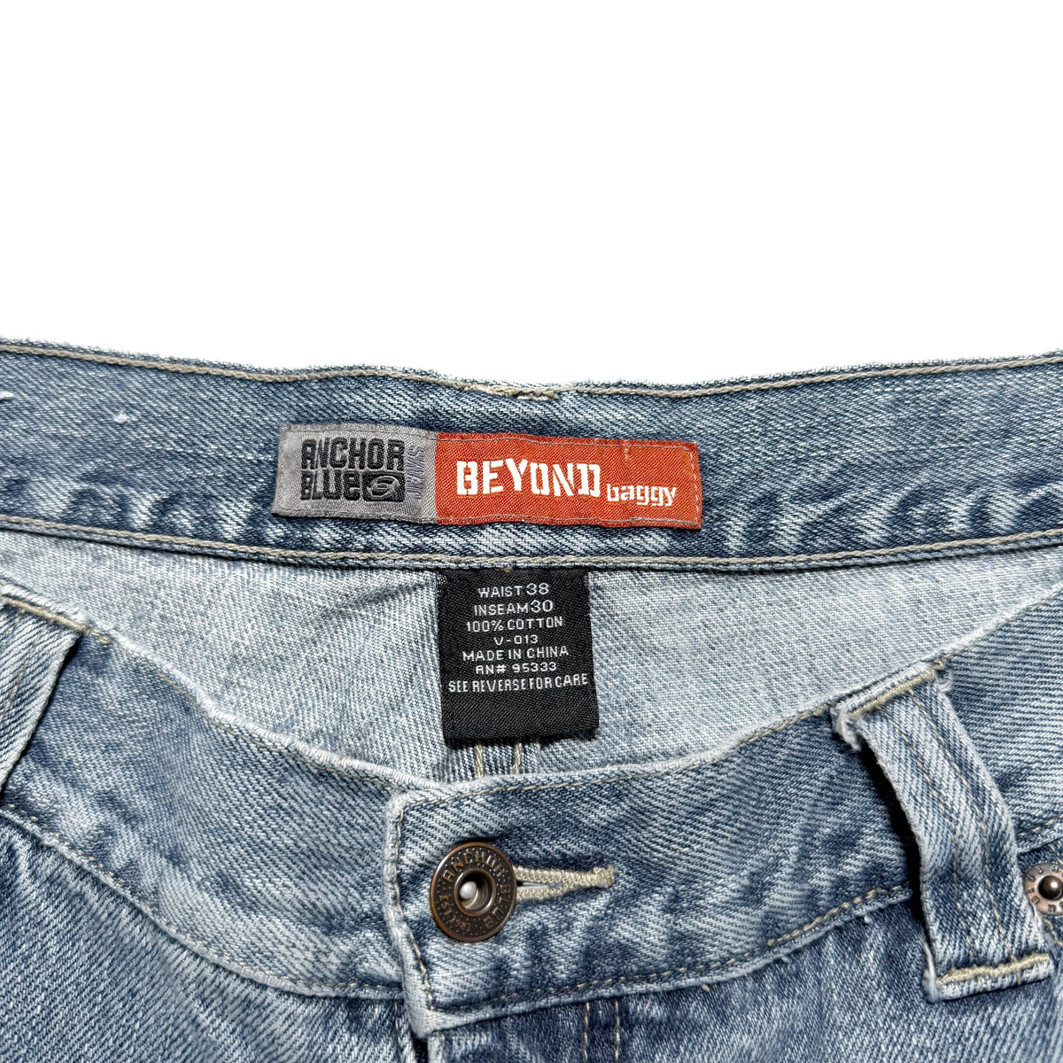 00s Anchor Blue BEYOND BAGGY Denim