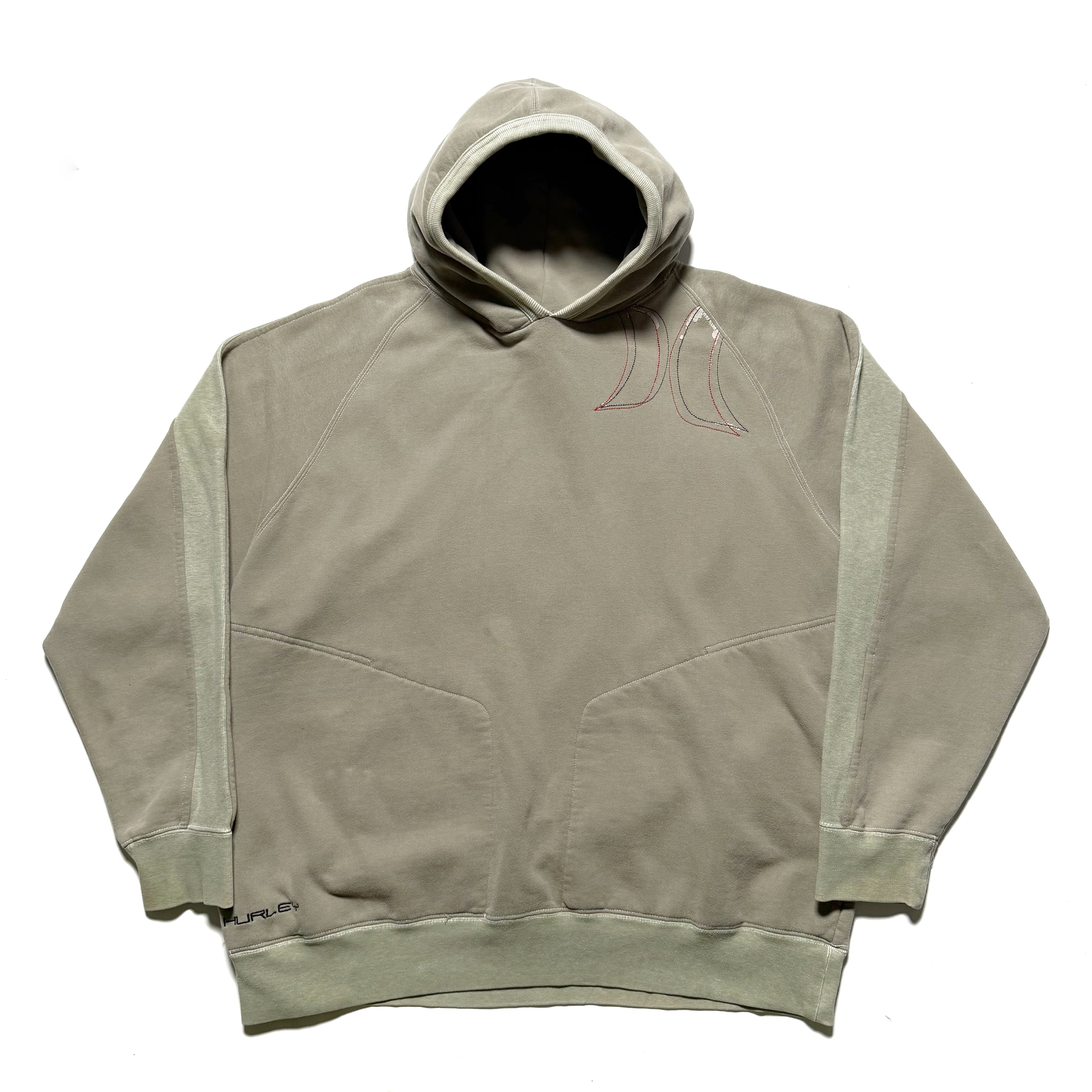 00s HURLEY Design Logo Hoodie