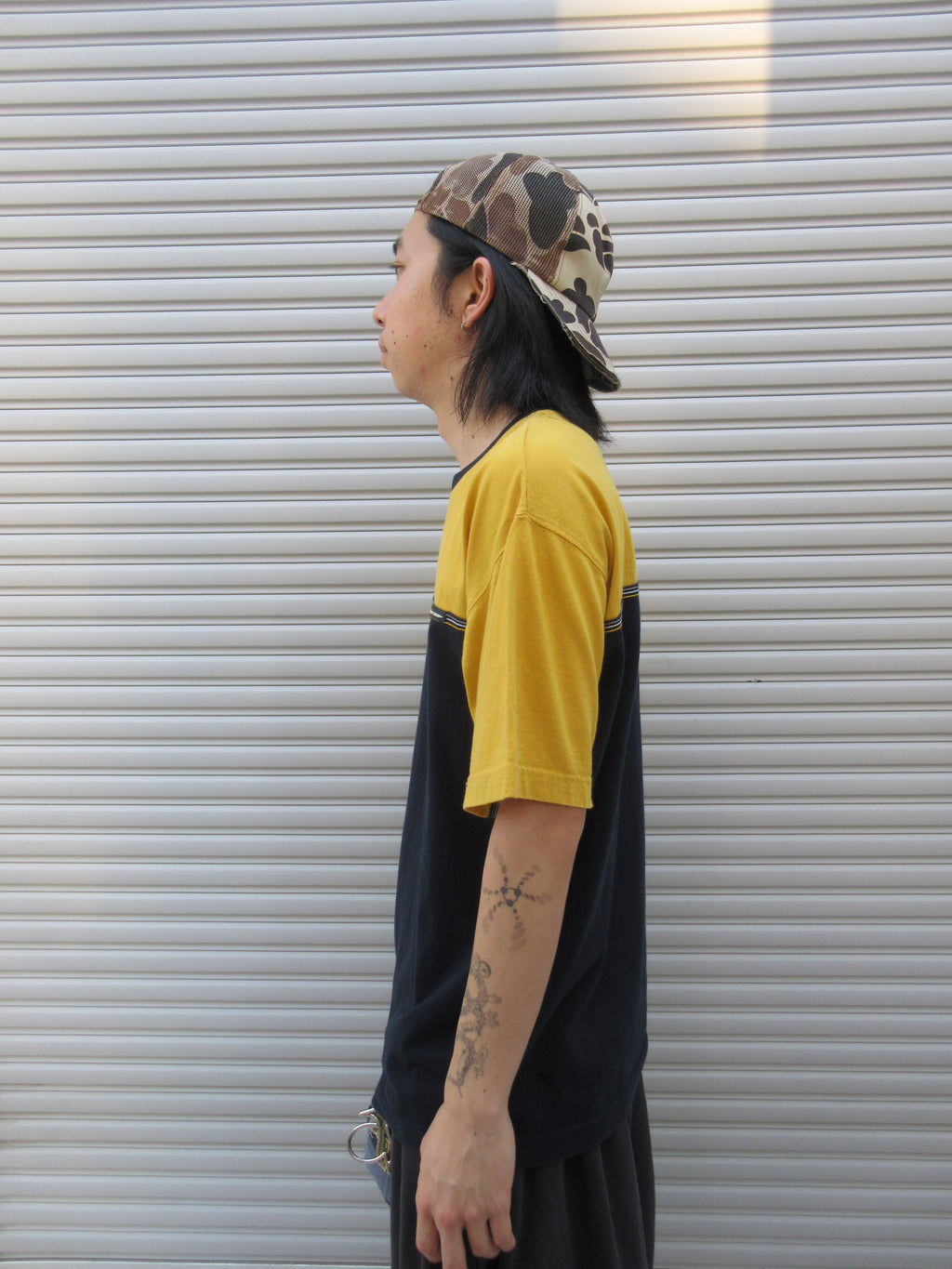 00s POINT ZERO Two-tone Lining Tee
