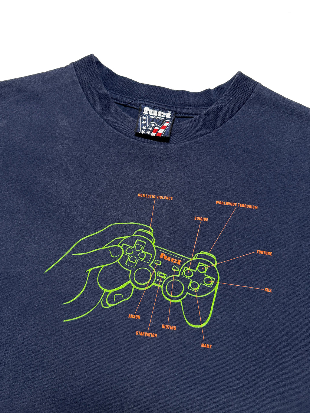 90~00s FUCT Logo Graphic Tee