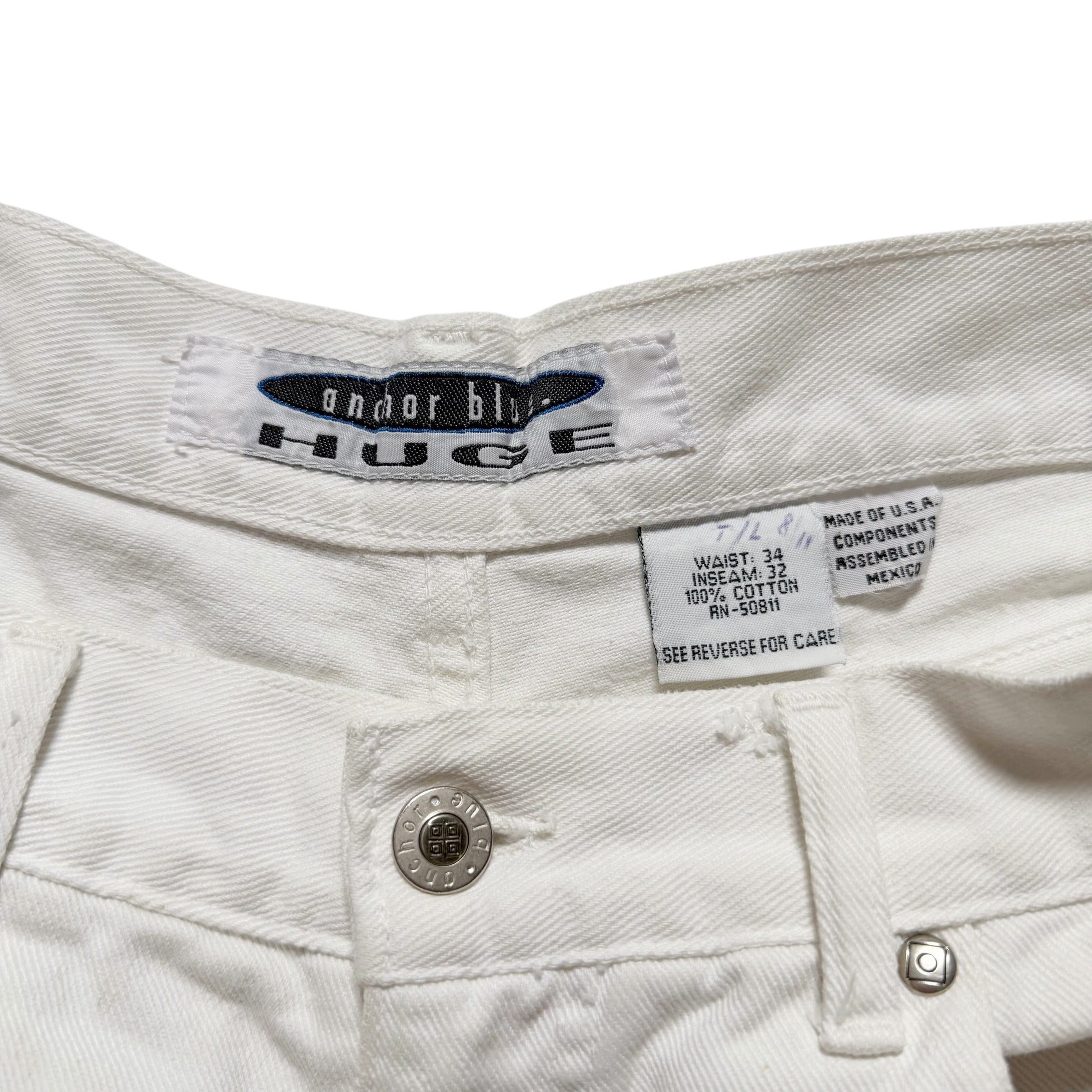 90~00s Anchor Black HUGE Denim