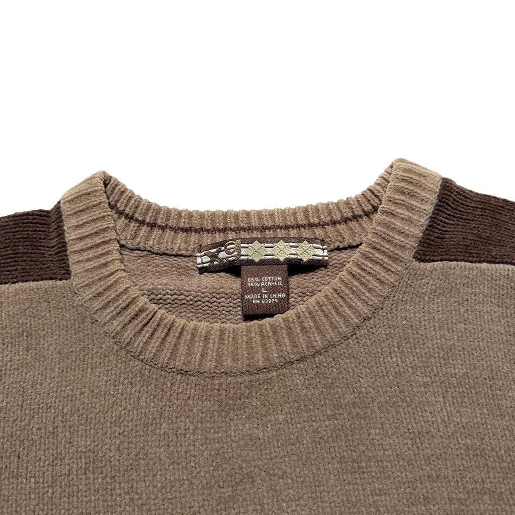 00s XG Border Lining Knit Sweater