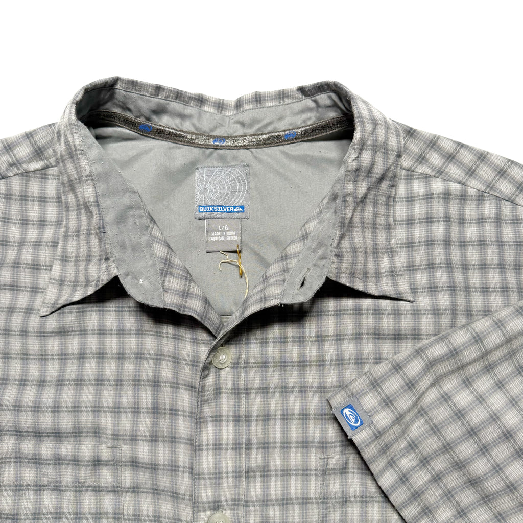 00s QUIKSILVER Check S/S Shirts