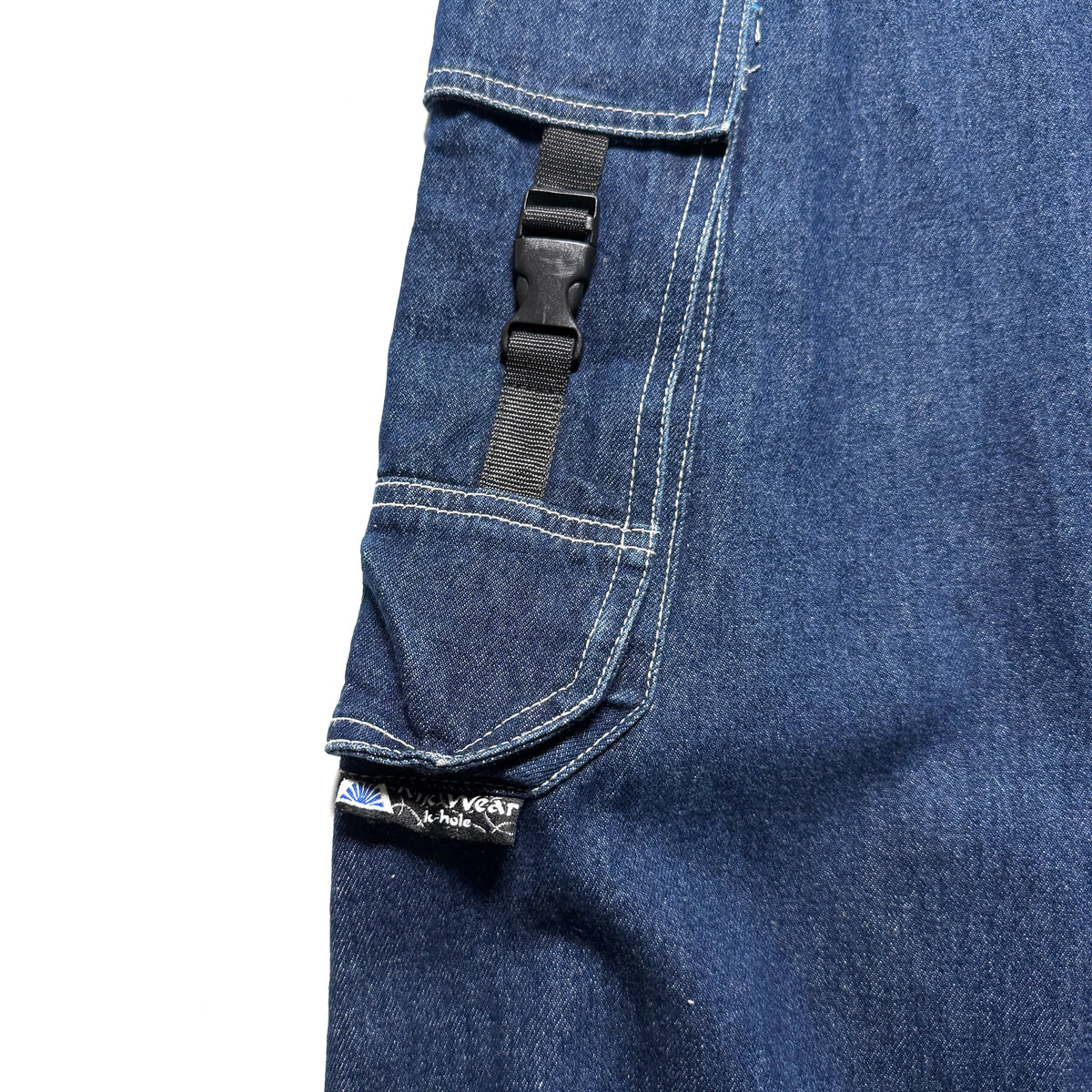 90~00s KIK WEAR Super Baggy Rave Pants
