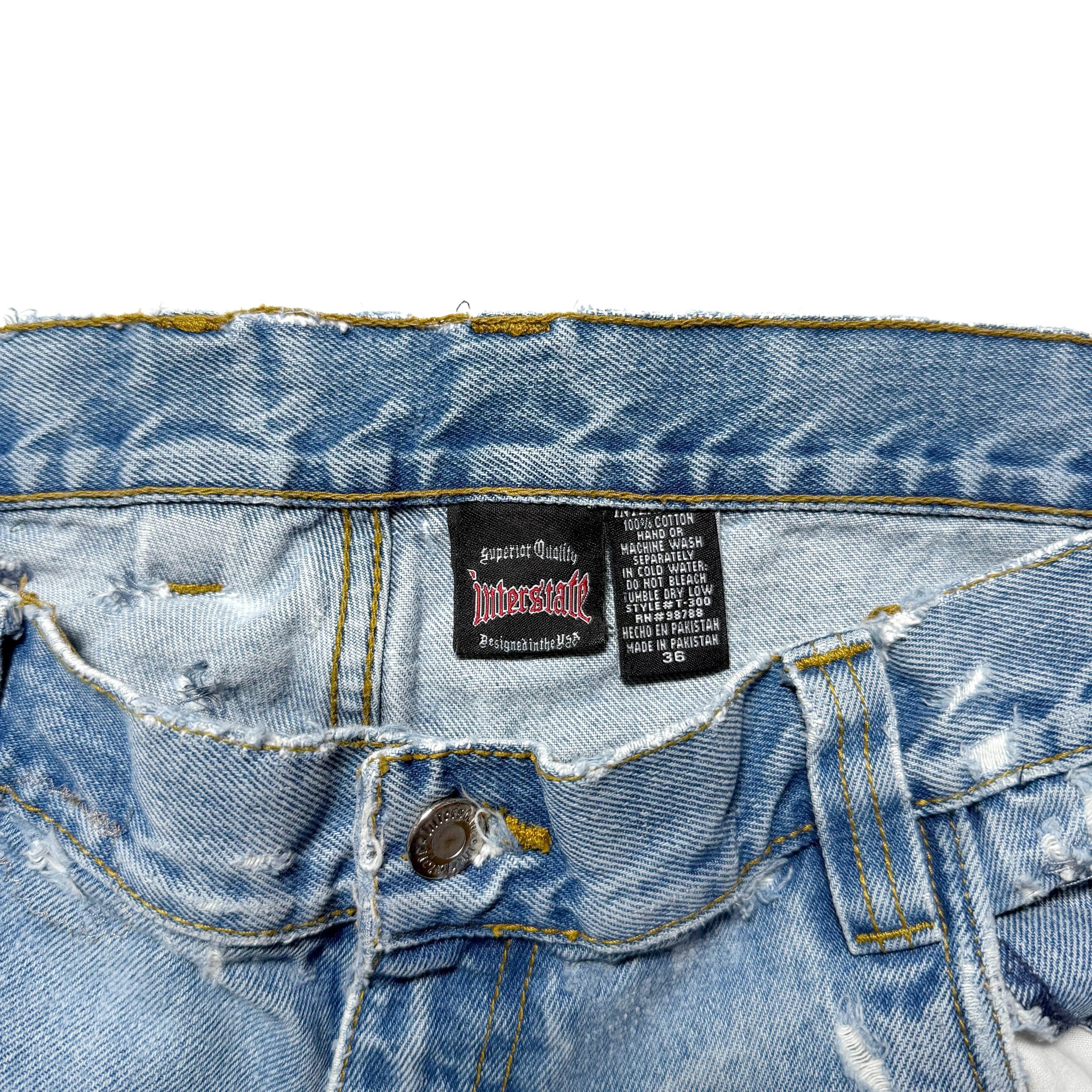 90s INTERSTATE Super Baggy Denim