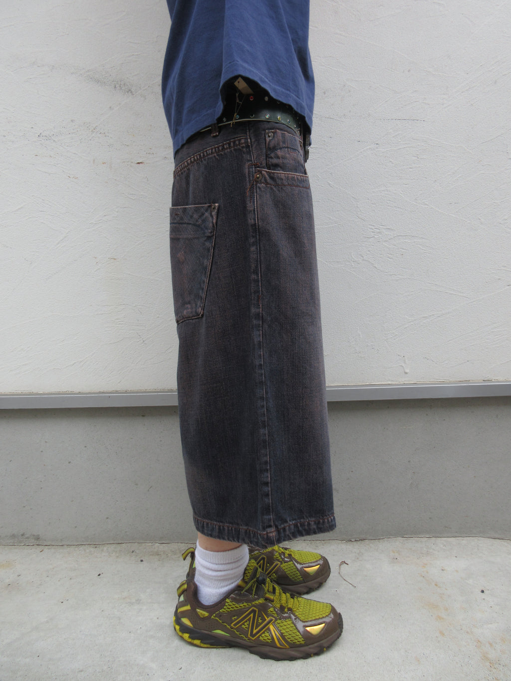 00s Empire Bigland Baggy Denim Shorts