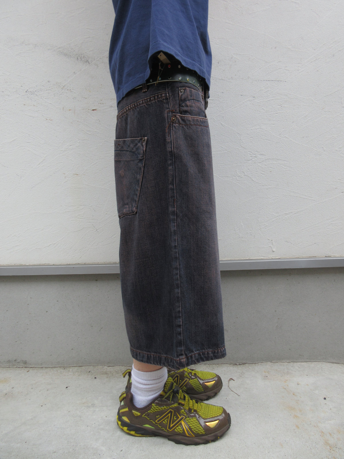 00s Empire Bigland Baggy Denim Shorts