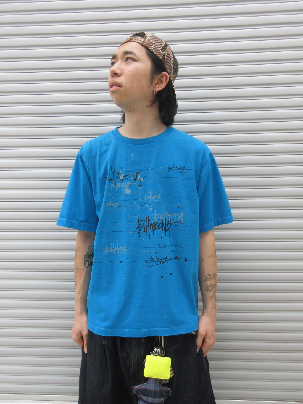 00s BILLABONG Graphic Logo Tee
