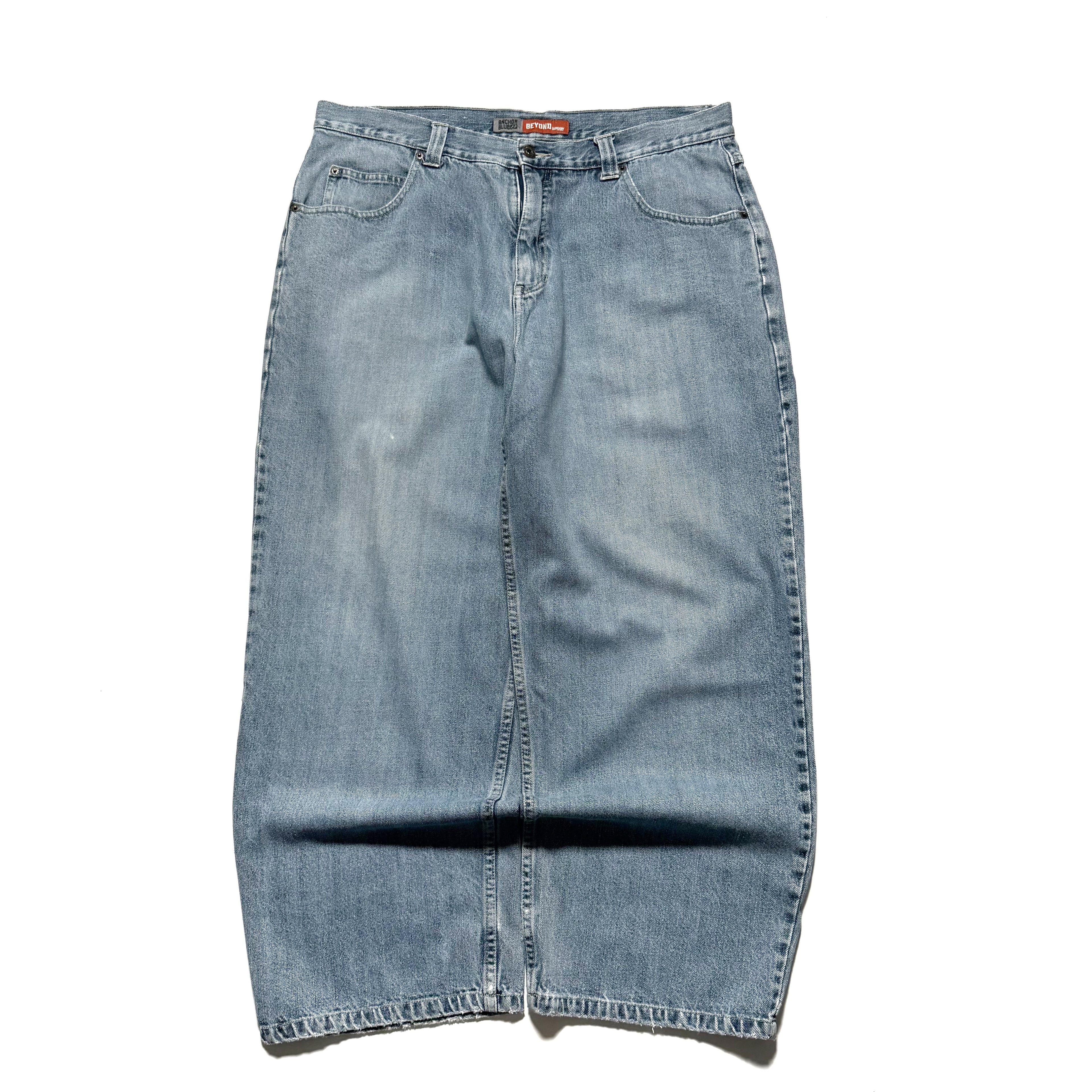 00s Anchor Blue BEYOND BAGGY Denim