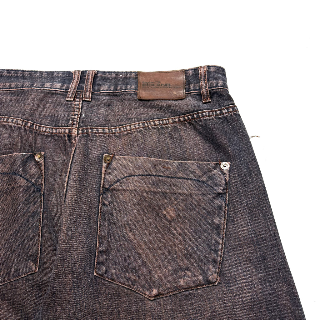 00s Empire Bigland Baggy Denim Shorts