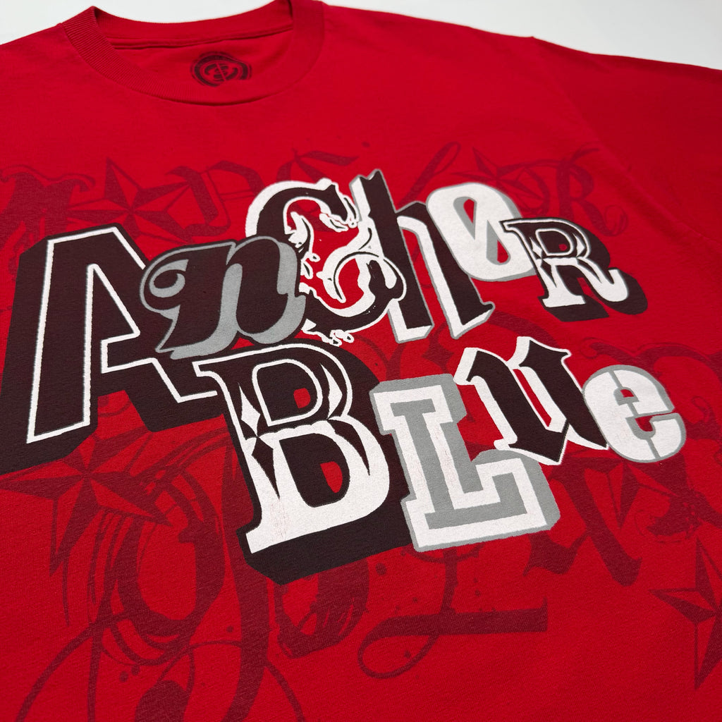 00s Anchor Blue Swag Logo Tee