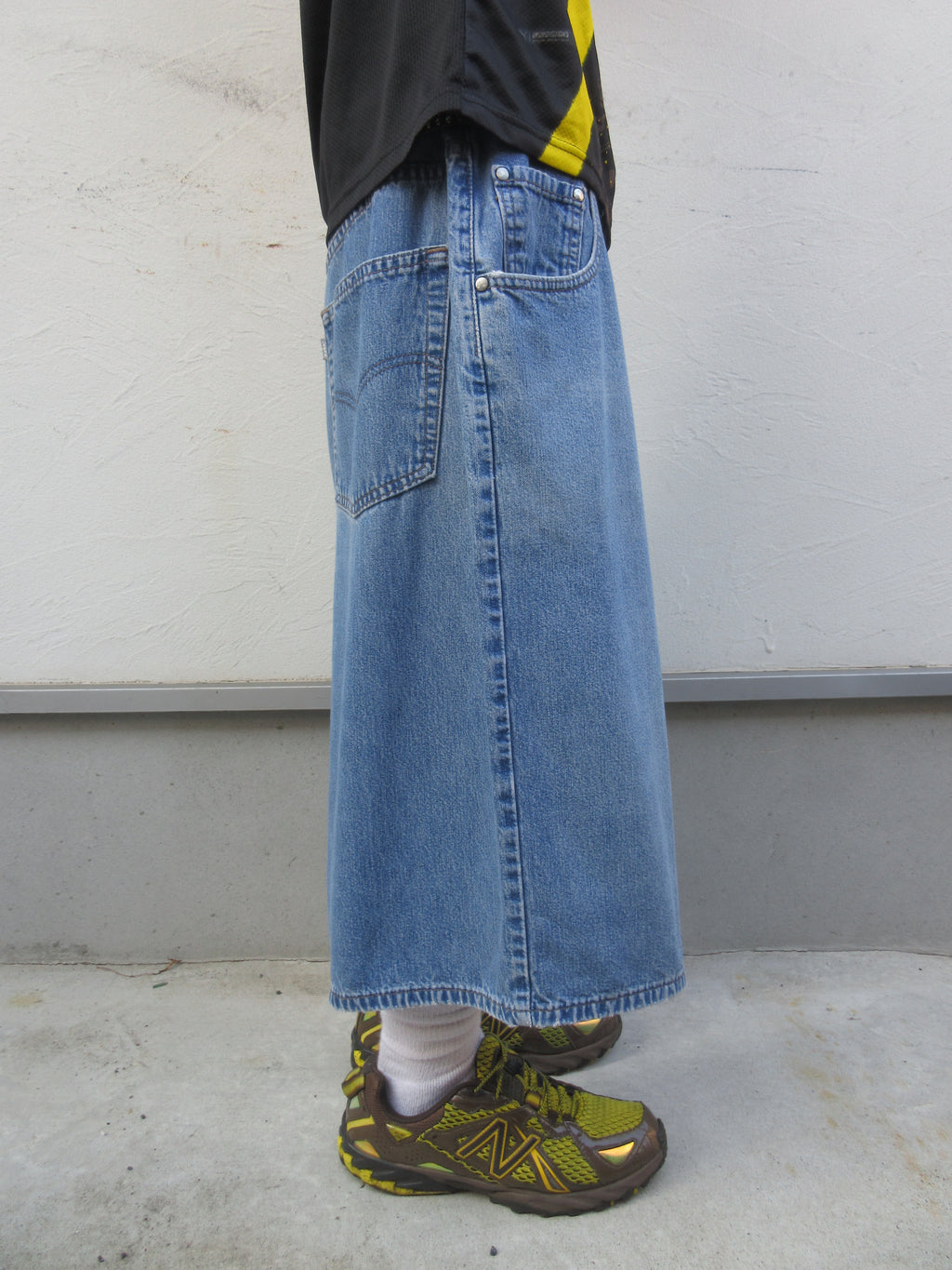 90s SILVER TAB Long Jorts