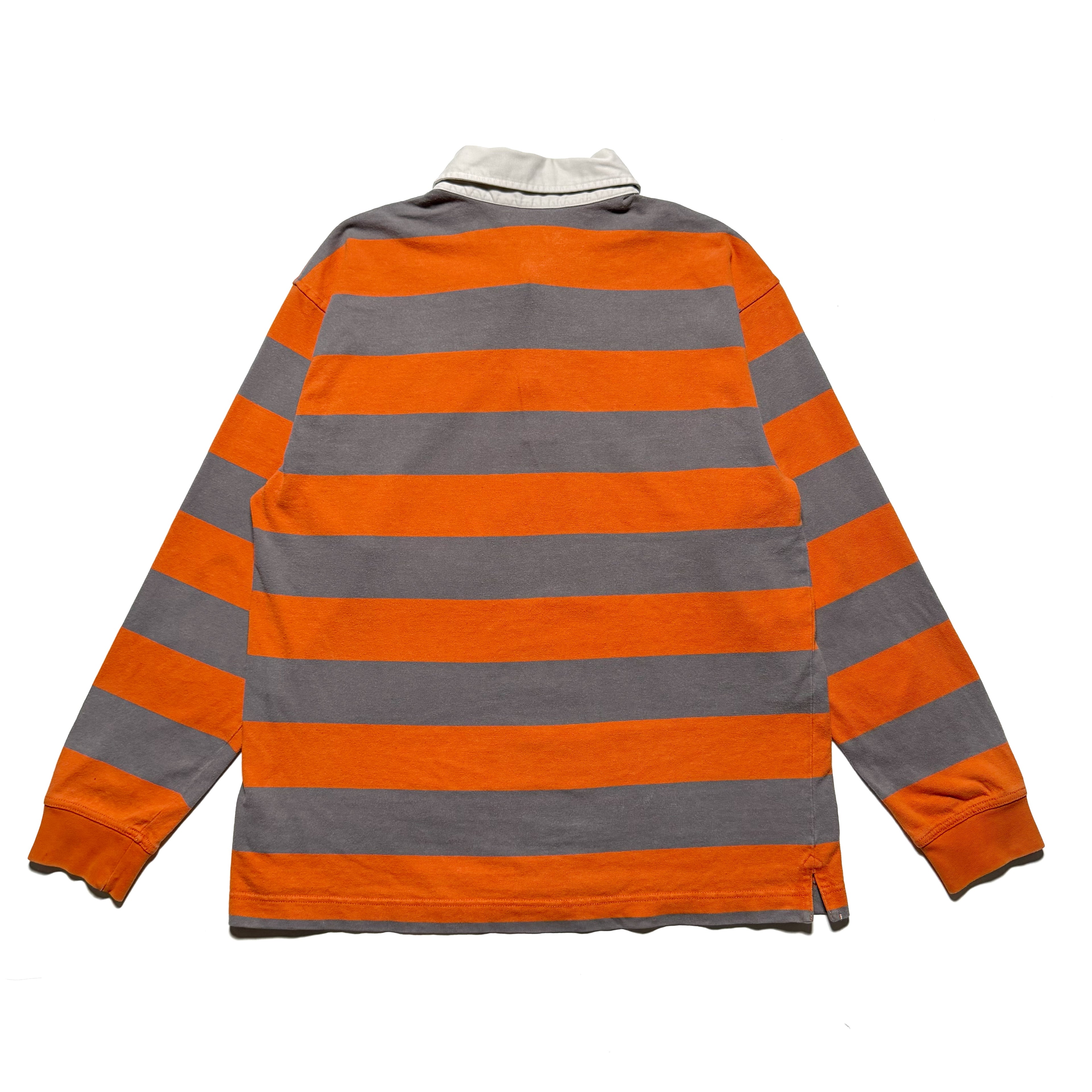 00s NIKE Striped L/S Rugger Shirt