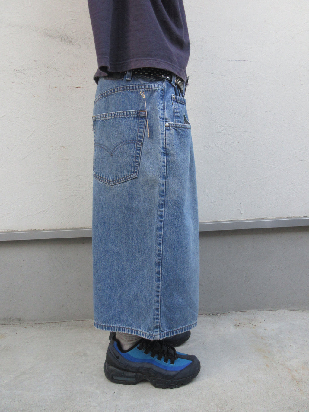 90s SILVER TAB Long Jorts