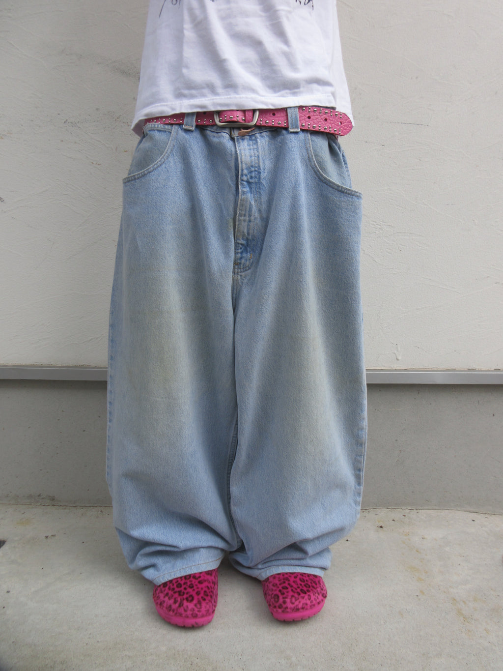 00s Anchor Blue BEYOND BAGGY Denim