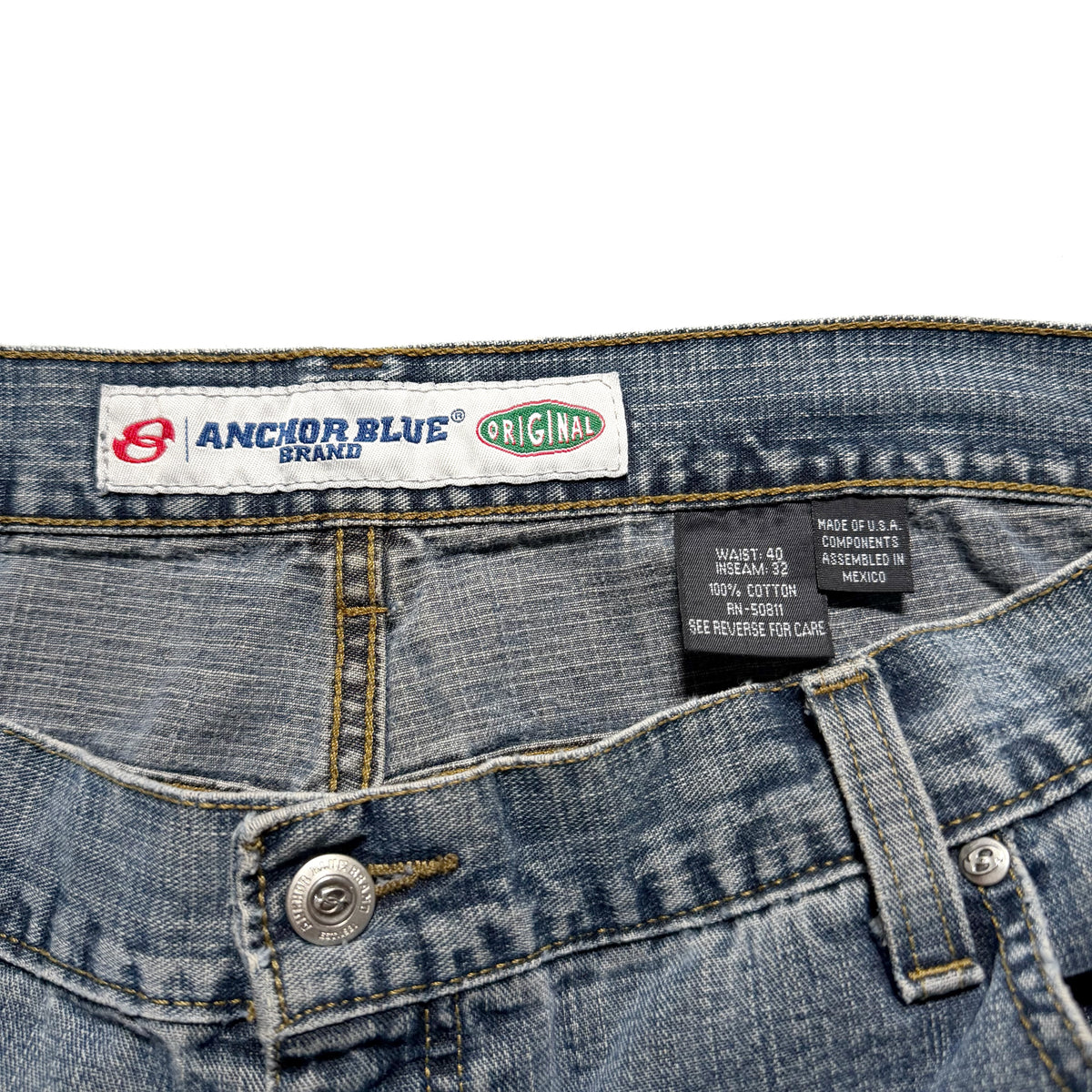 00s Anchor Blue ORIGINAL Denim Shorts