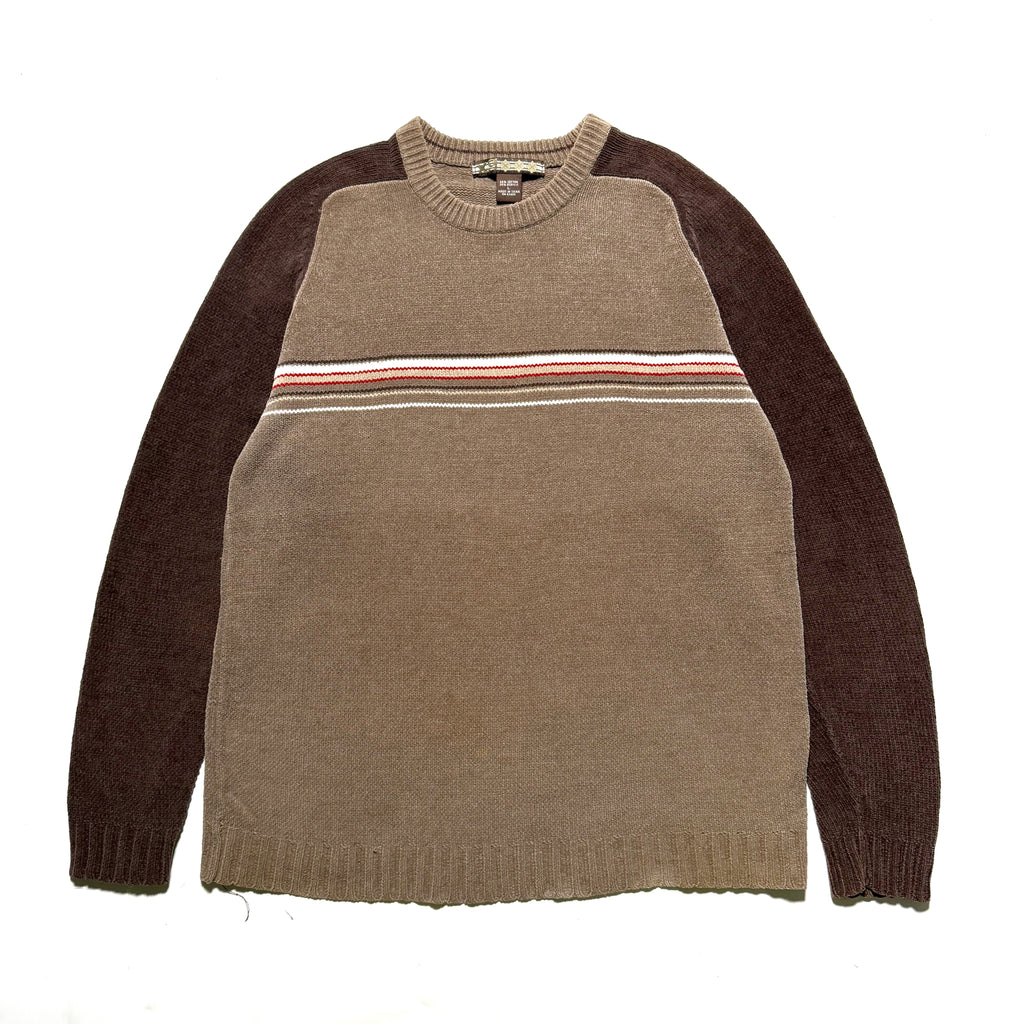 00s XG Border Lining Knit Sweater