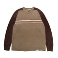 00s XG Border Lining Knit Sweater