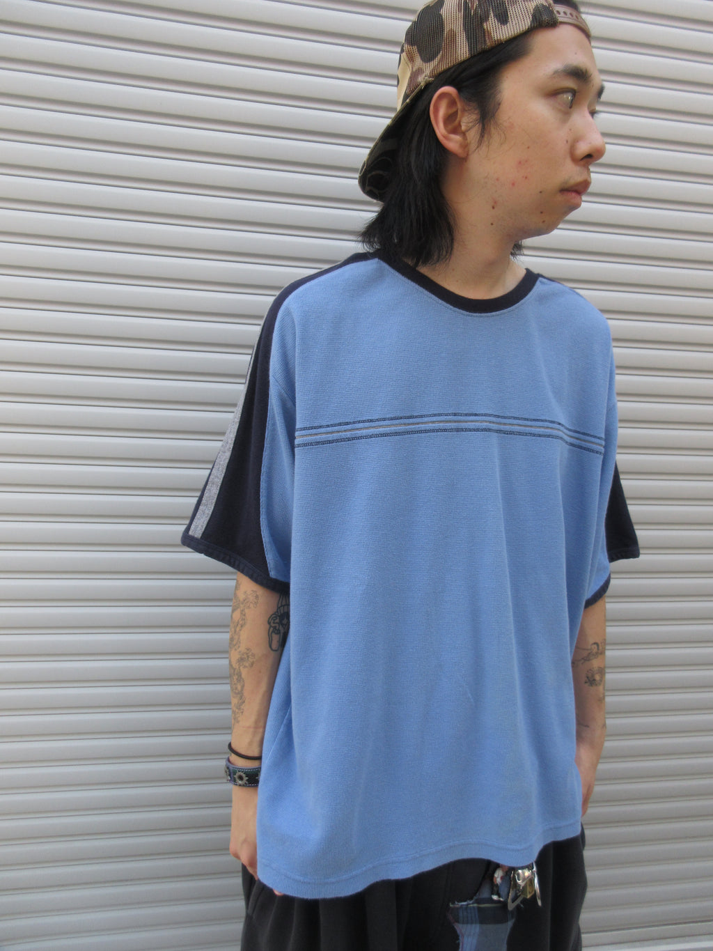 00s FADED GLORY Lining Design Tee