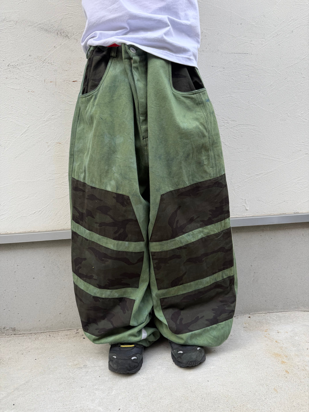 Pigment Dyed Greeny Original Baggy Jeans