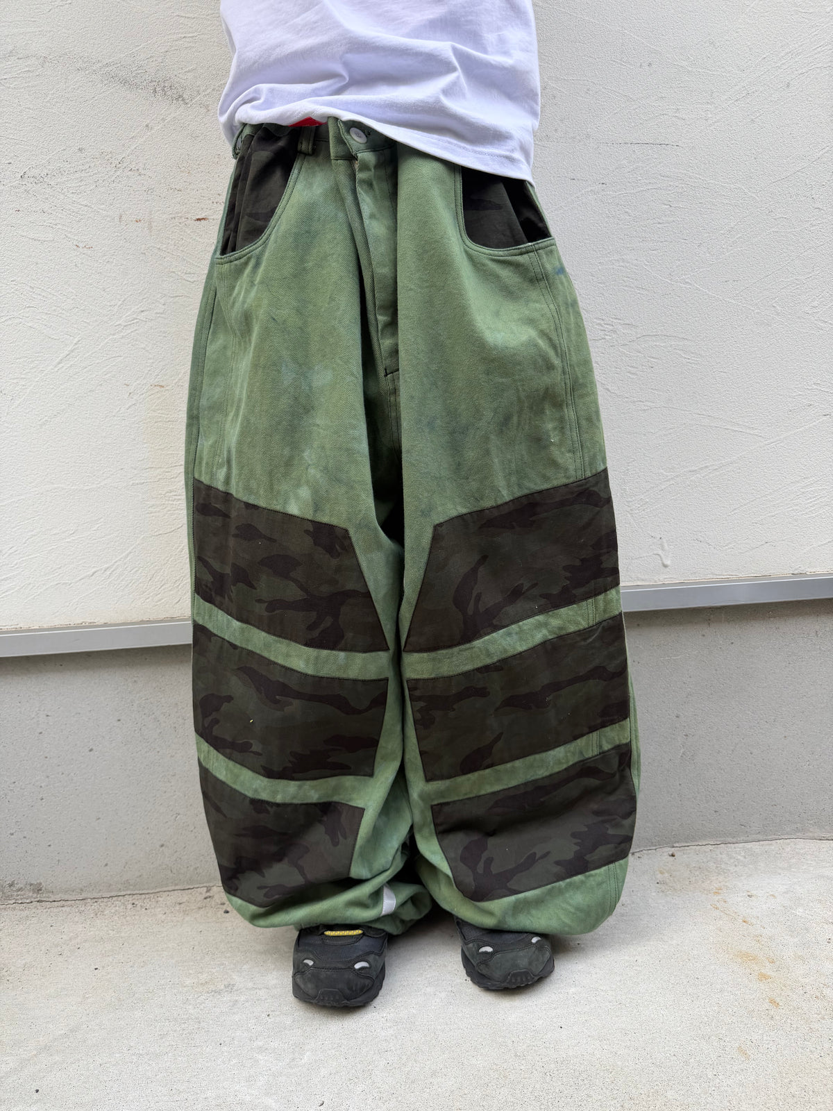 Pigment Dyed Greeny Original Baggy Jeans