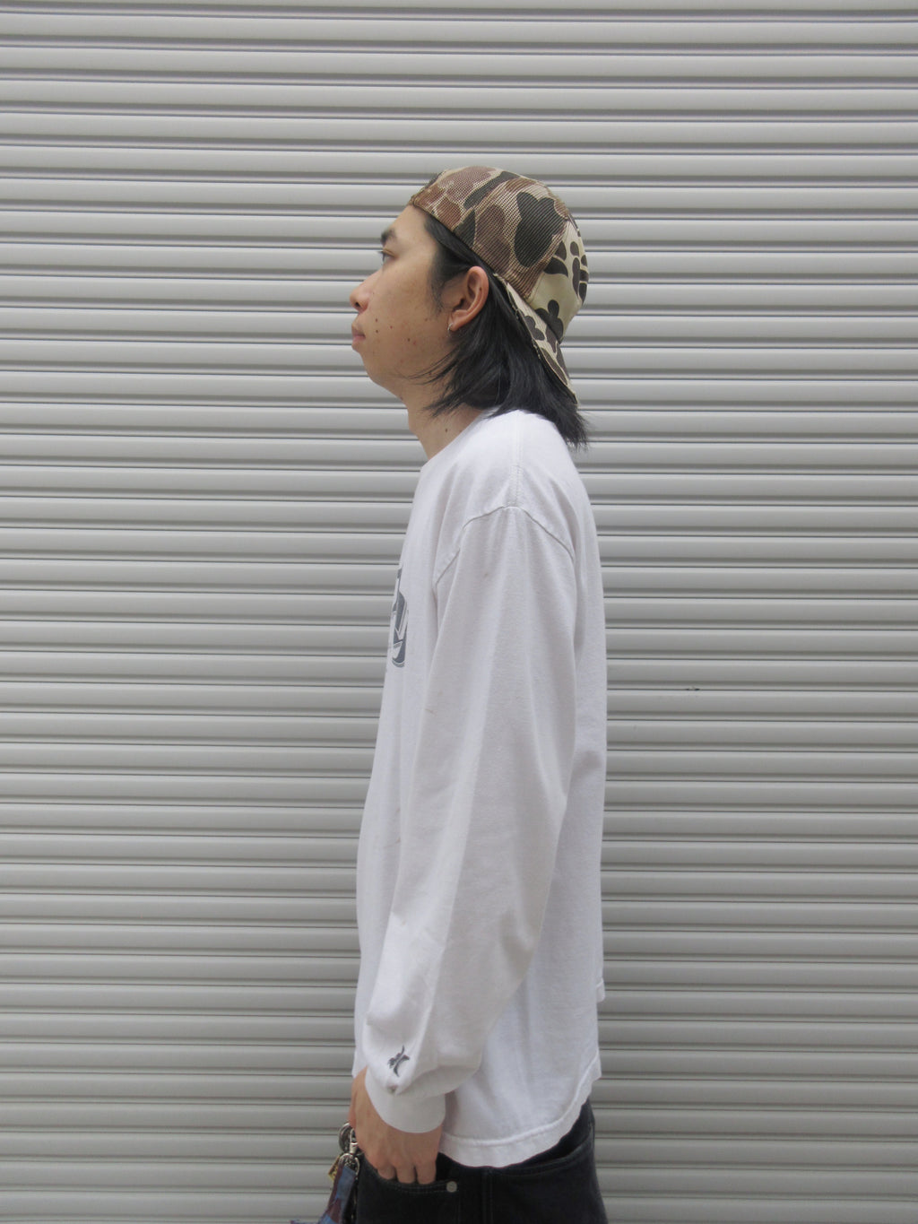 00s HURLEY Logo Graphic L/S Tee
