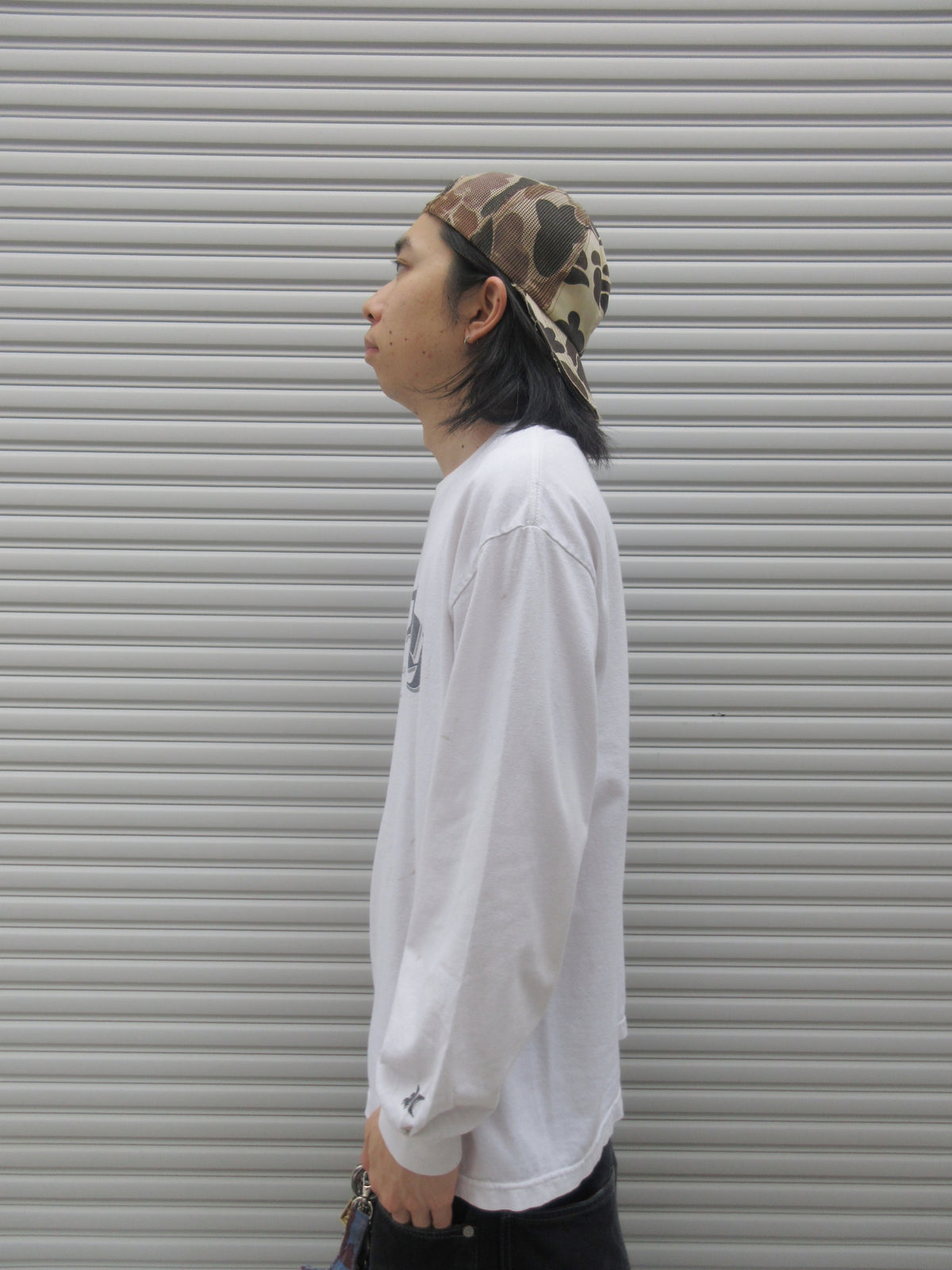 00s HURLEY Logo Graphic L/S Tee