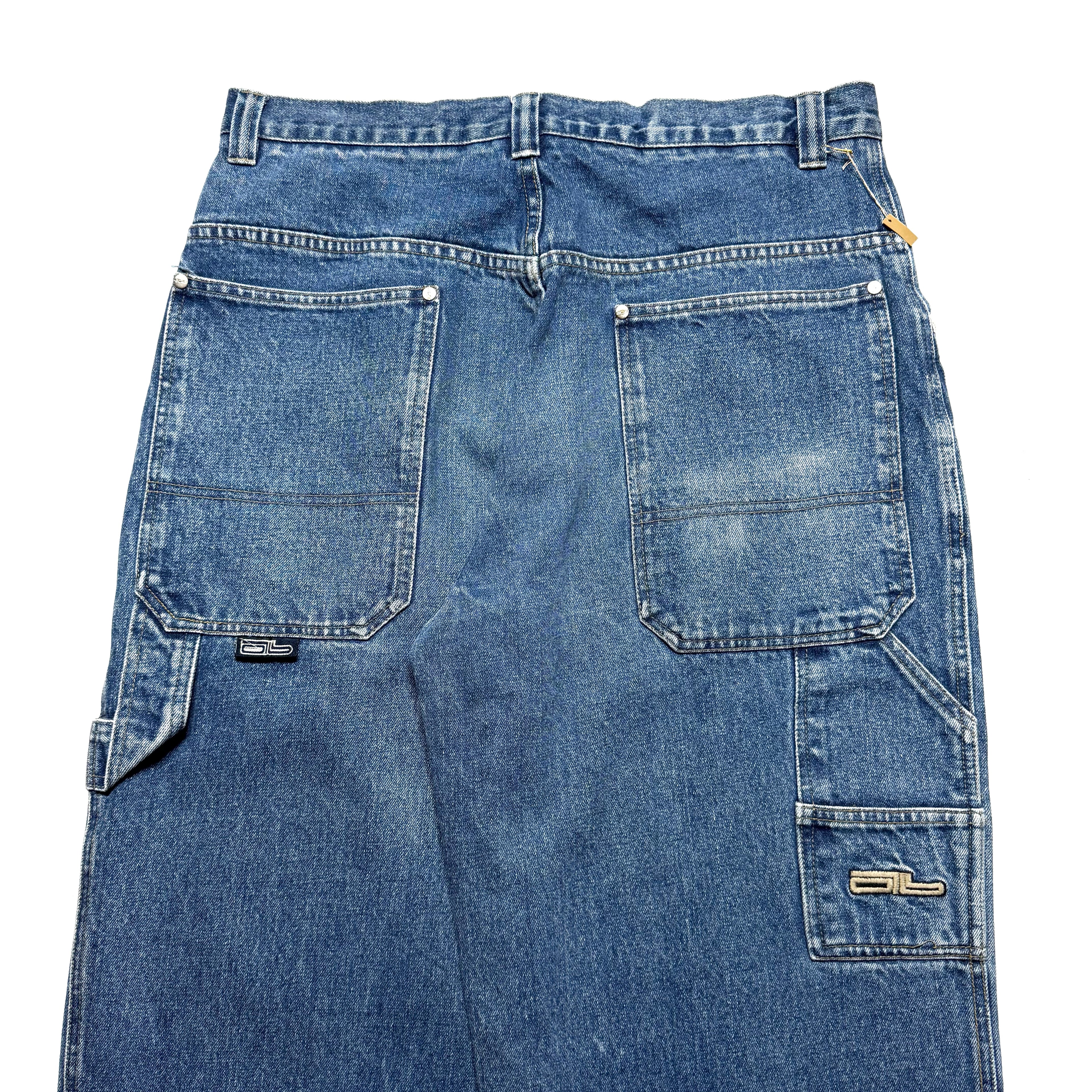 90~00s ON THE BRINK Super Baggy Denim