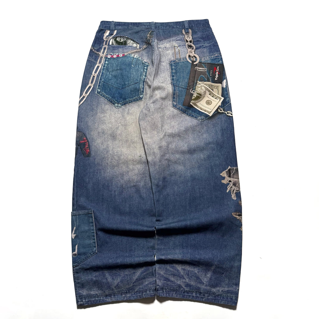 Triple Sevens Super Swag Baggy Denim