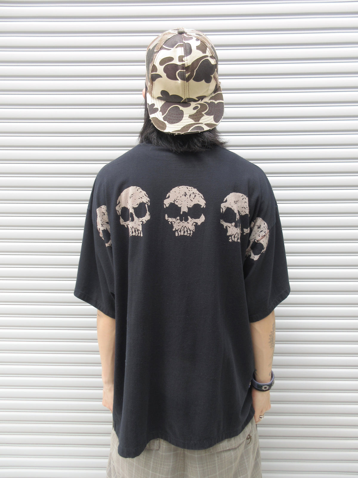 90~00s North Crest Skull Graphic Tee