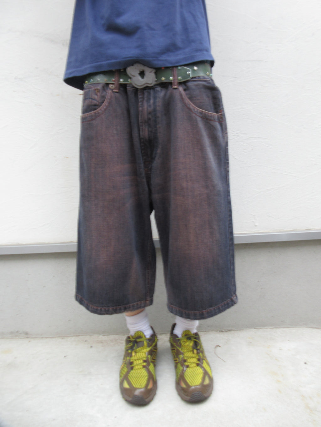 00s Empire Bigland Baggy Denim Shorts