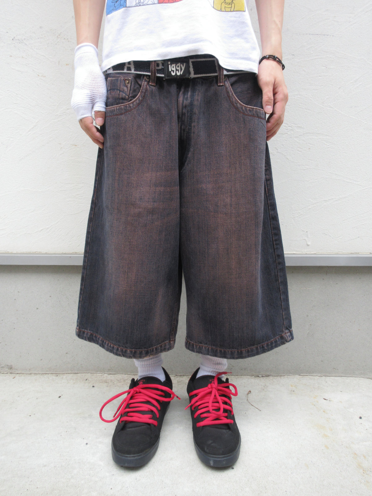 00s Empire Bigland Baggy Denim Shorts