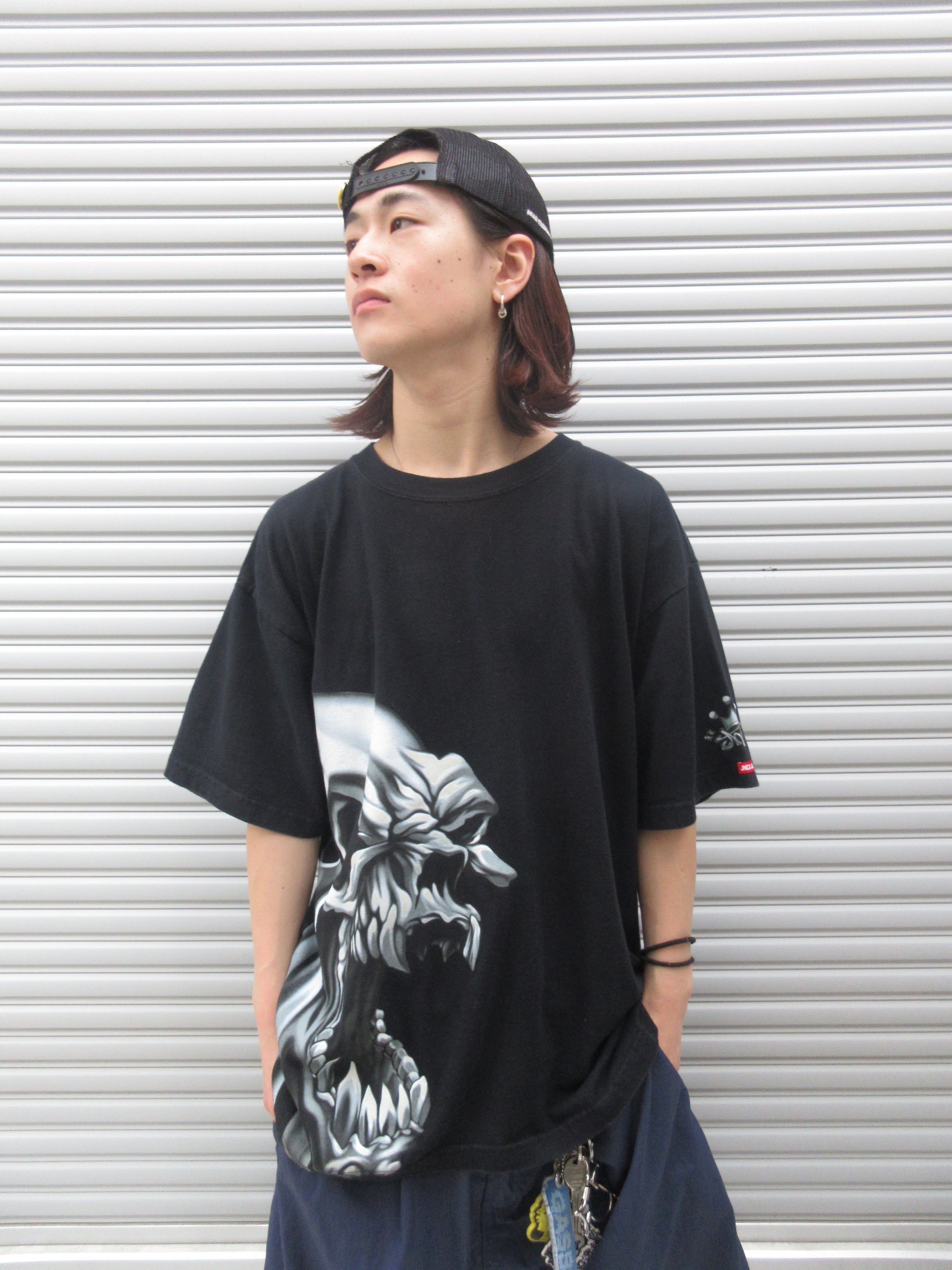 00s JNCO JEANS Skull Logo Graphic Tee