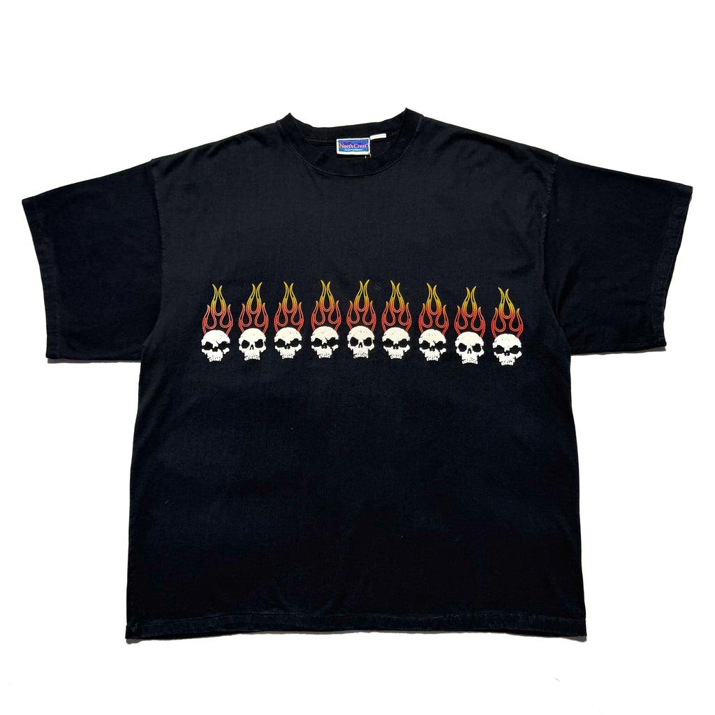 90~00s North Crest Skull Graphic Tee