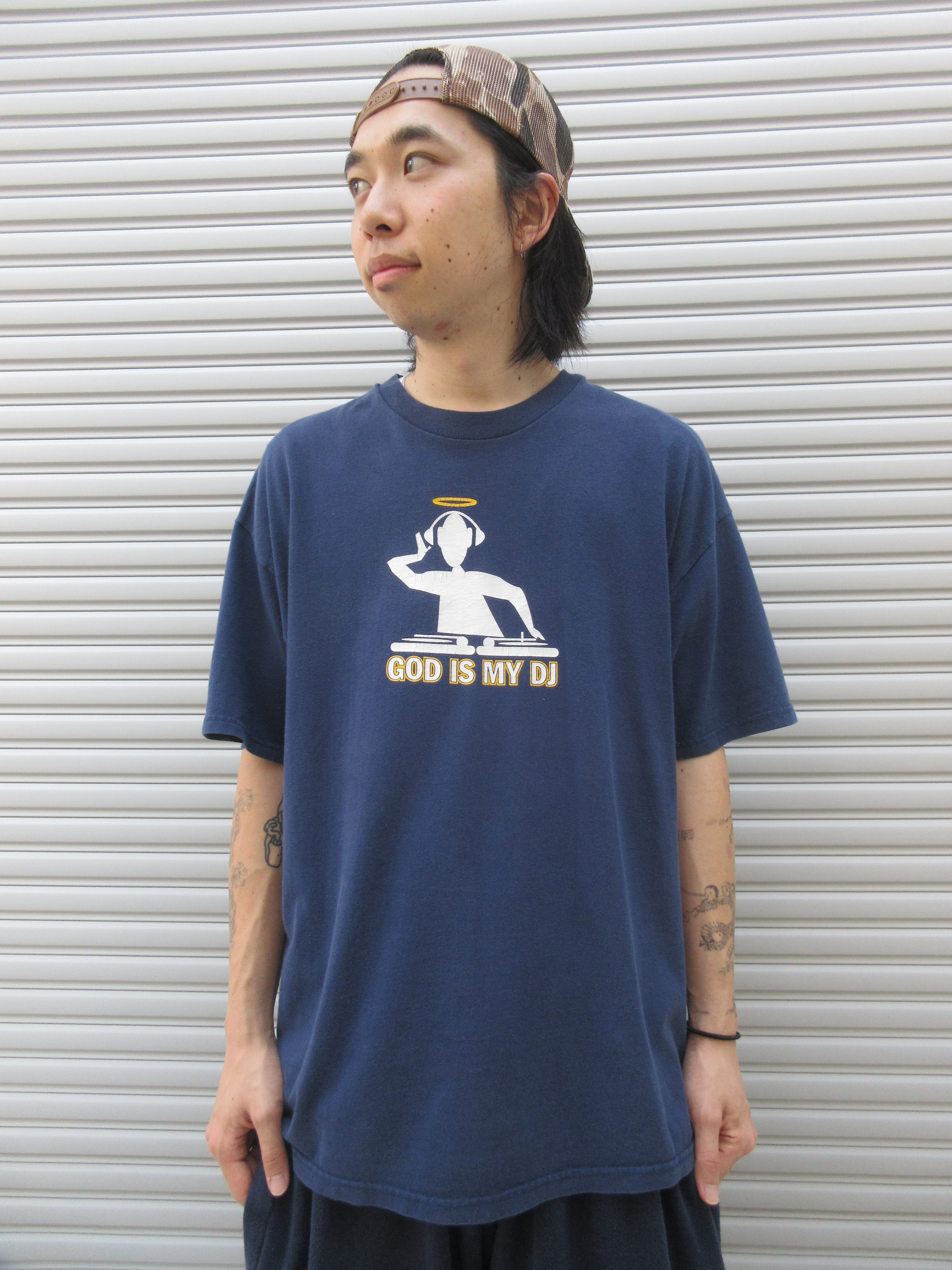 00s GOD IS MY DJ Tee