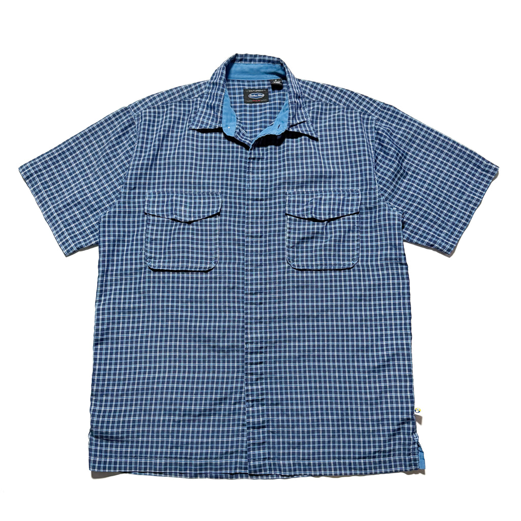 00s Anchor Blue Check S/S Shirts