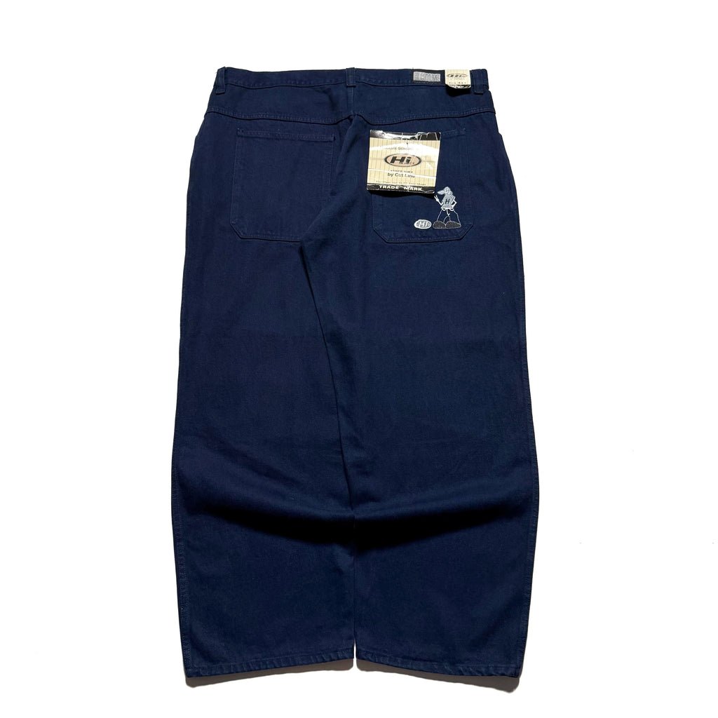90s HI CUT LINE Hyper Baggy Denim