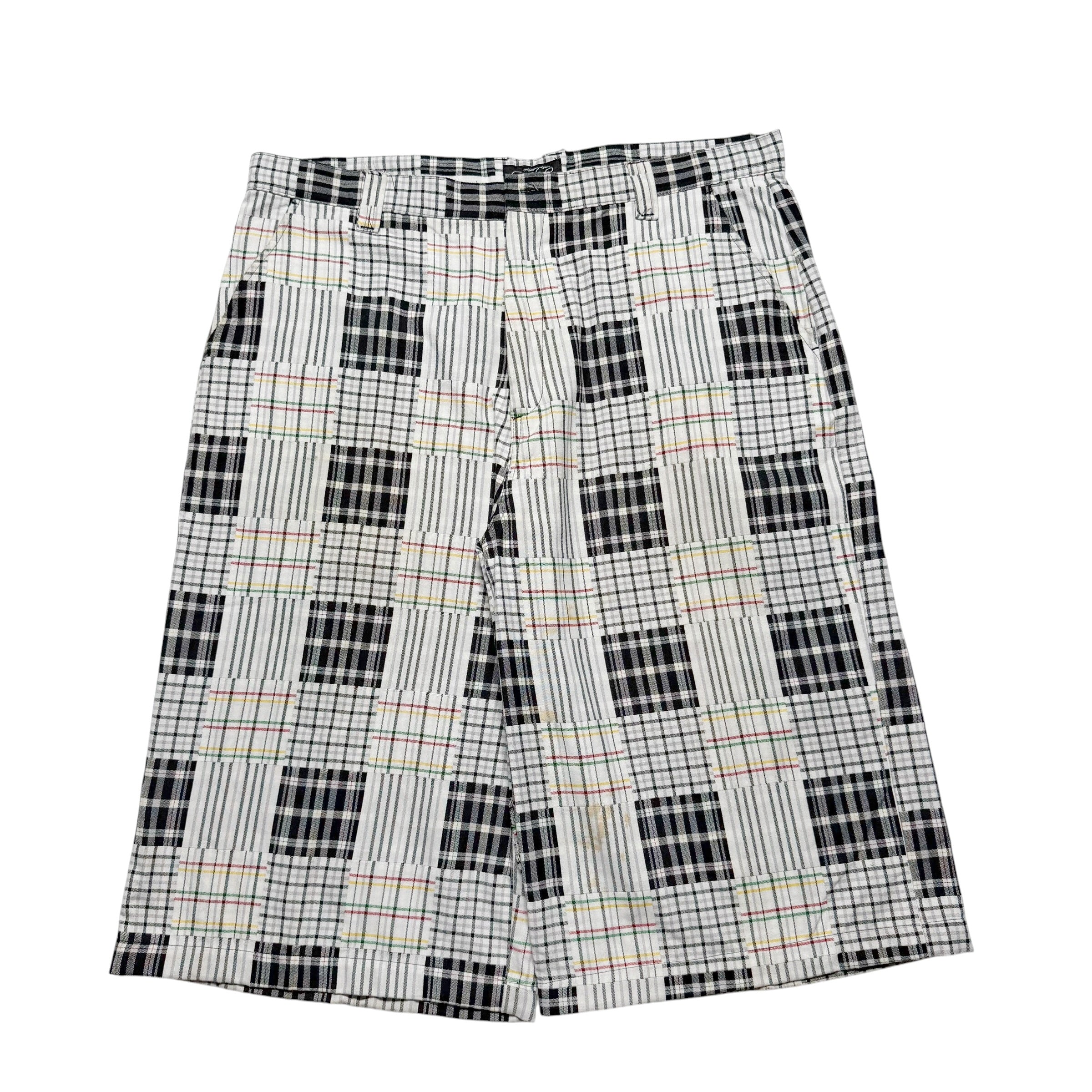 00s Caltop Super Baggy Check Shorts