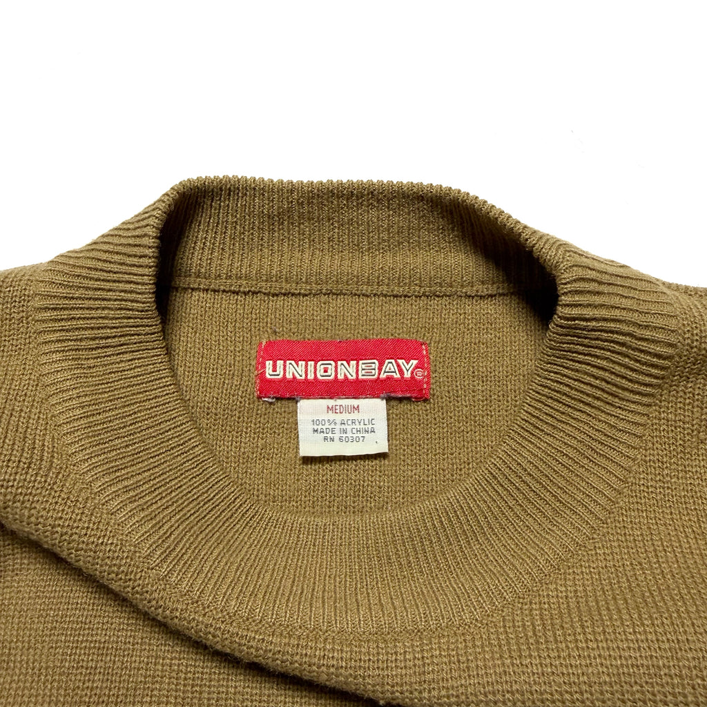 90~00s UNIONBAY Border Lining Knit Sweater