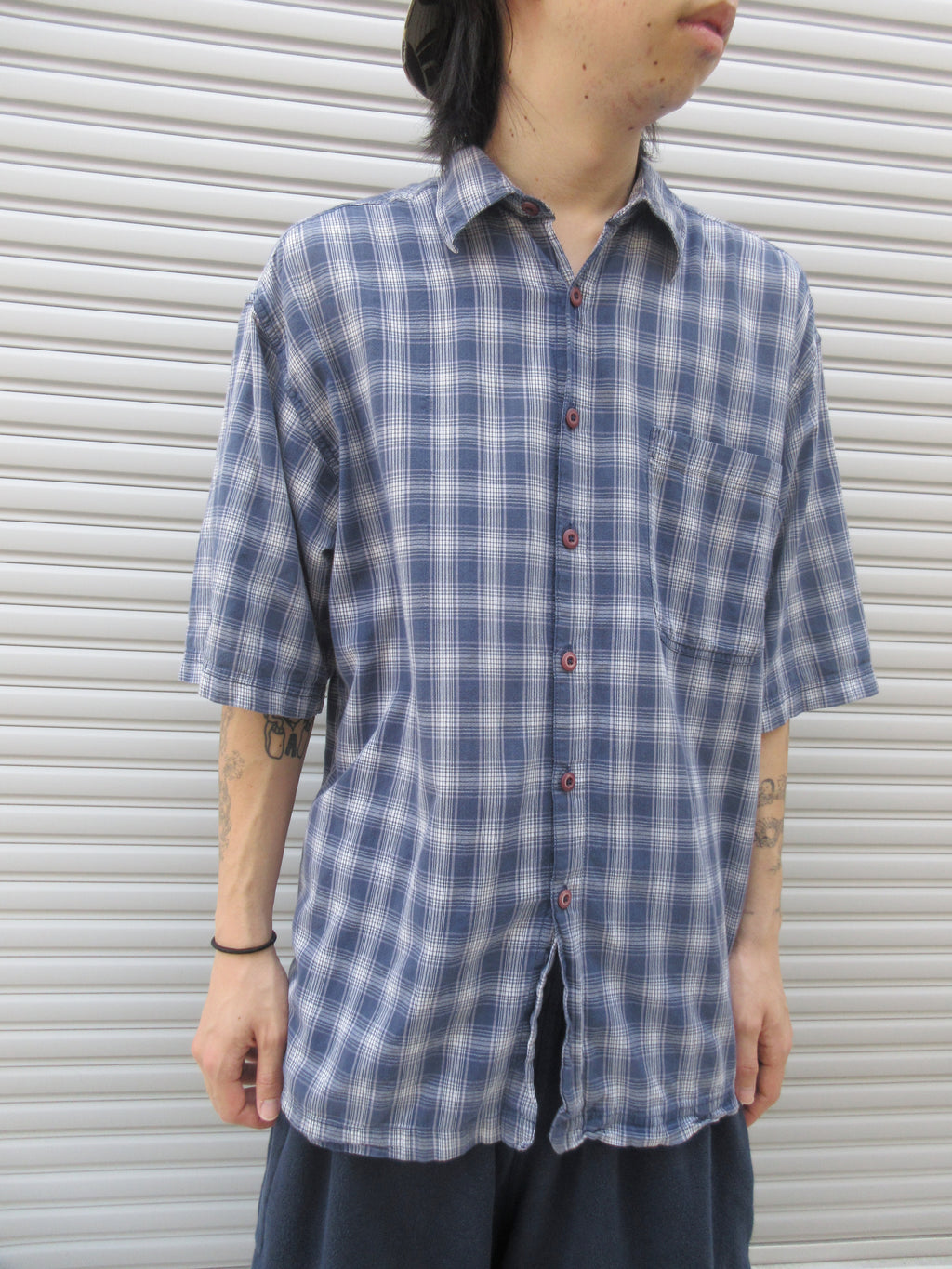 00s UTILITY Check S/S Shirts