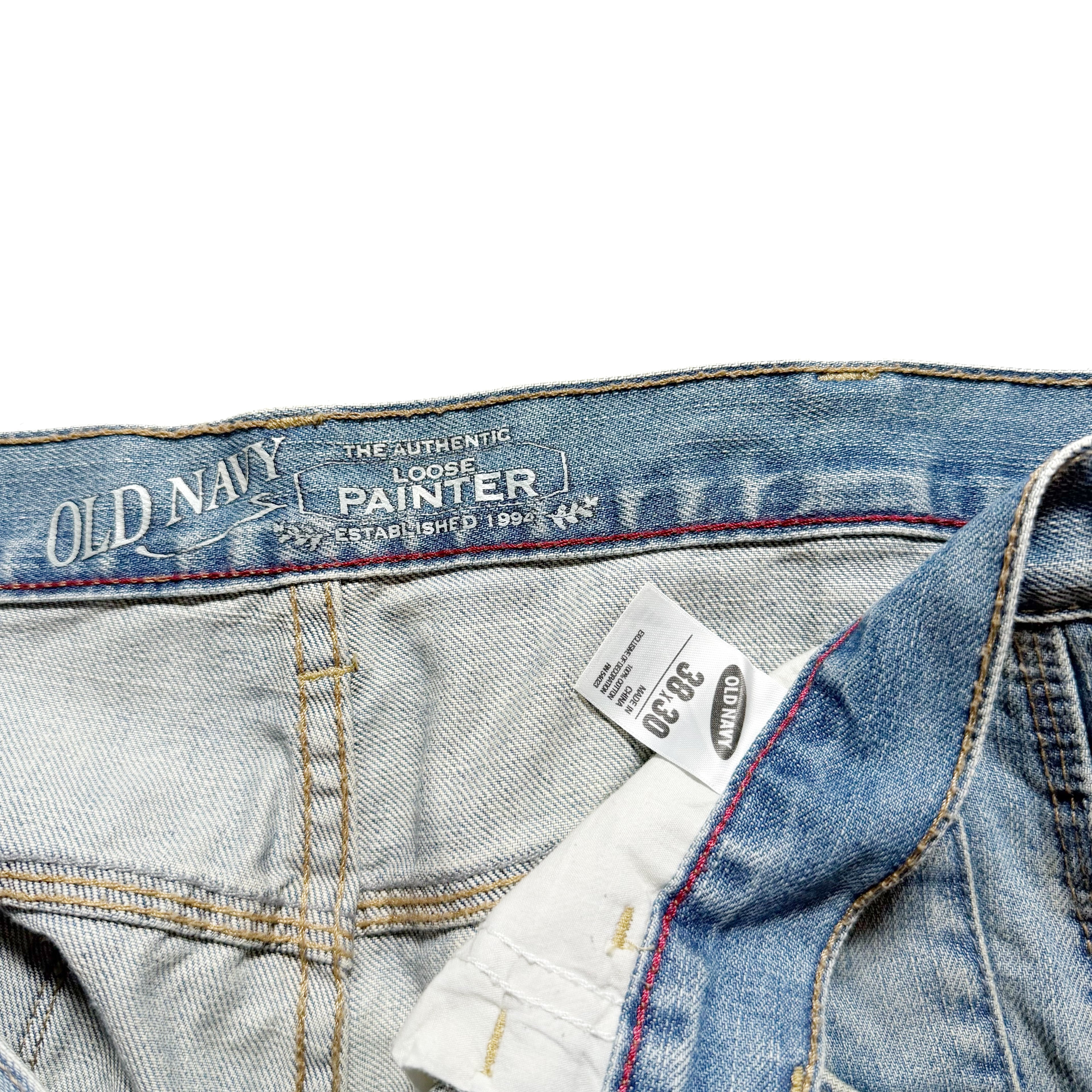 00~10s OLD NAVY PAINTER Denim