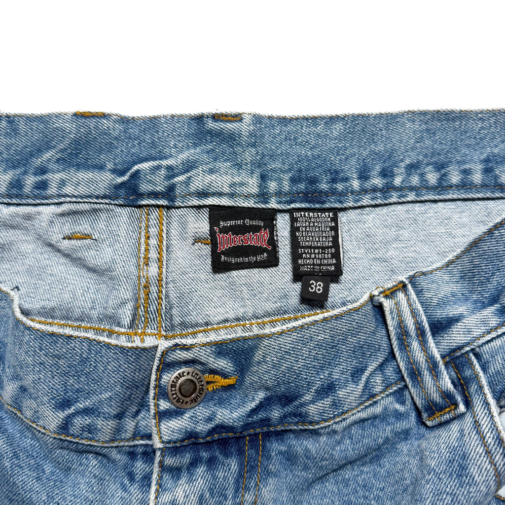 90~00s INTERSTATE Super Baggy Denim Shorts
