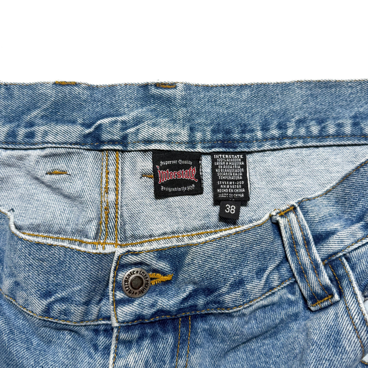90~00s INTERSTATE Super Baggy Denim Shorts